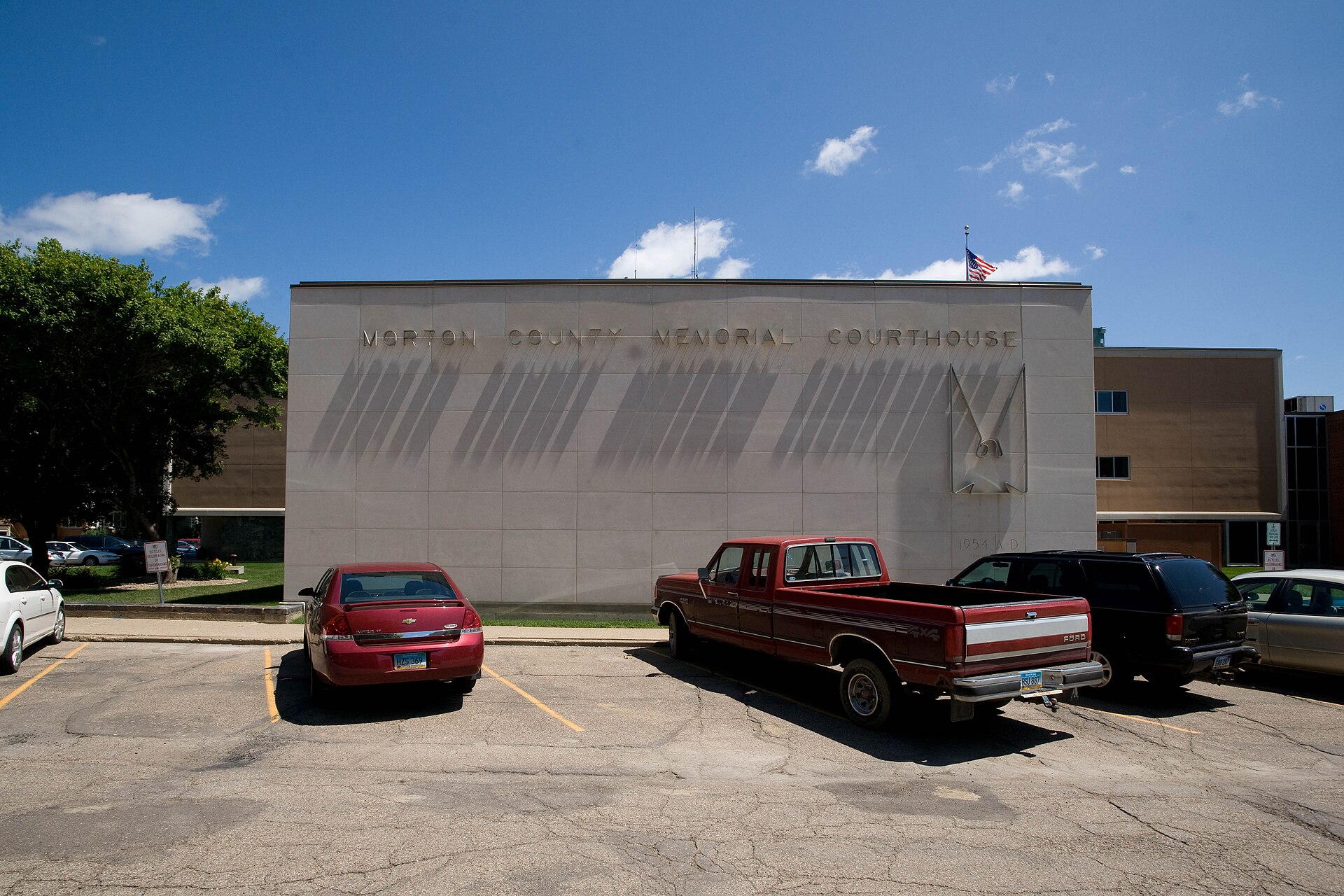 Morton County Courthouse in Mandan, North Dakota