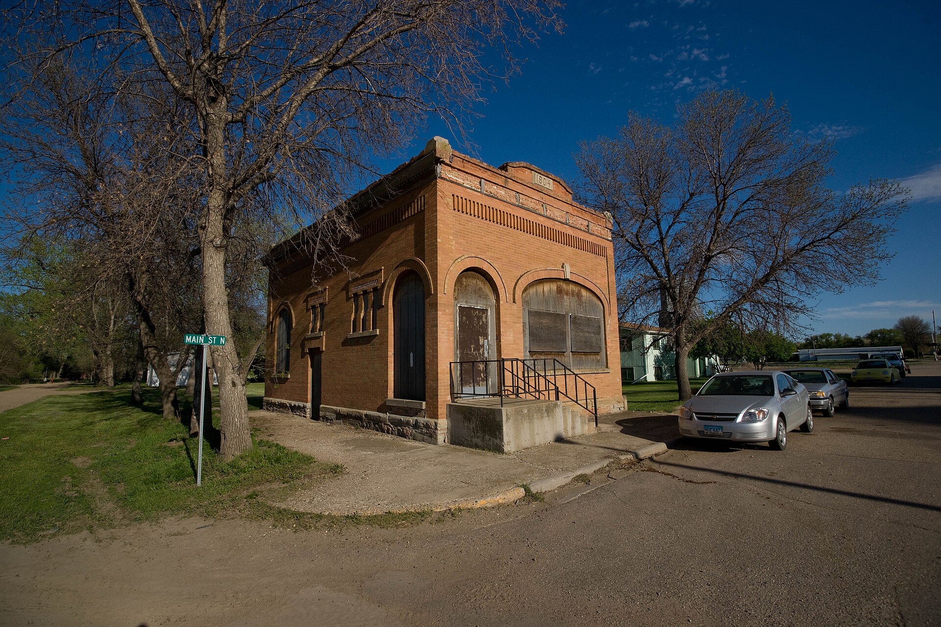 Main Street in Carpio — North Dakota