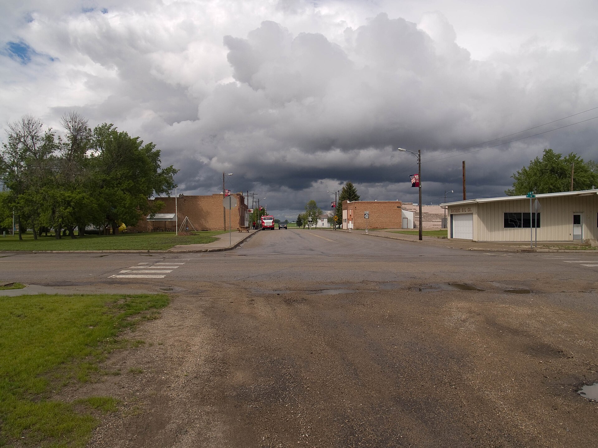 Outdoor view in Courtenay, North Dakota