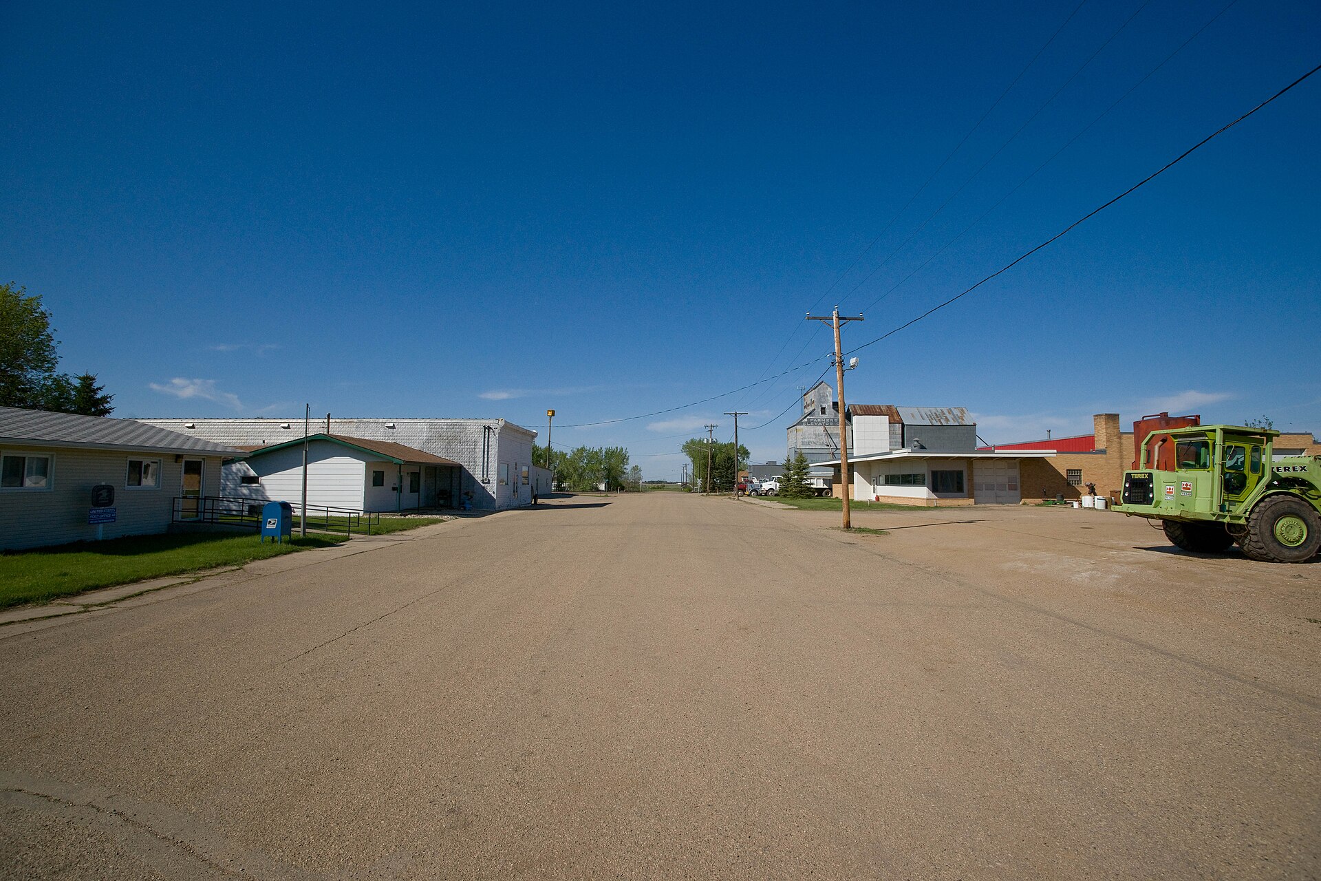 Outdoor view in Des Lacs, North Dakota