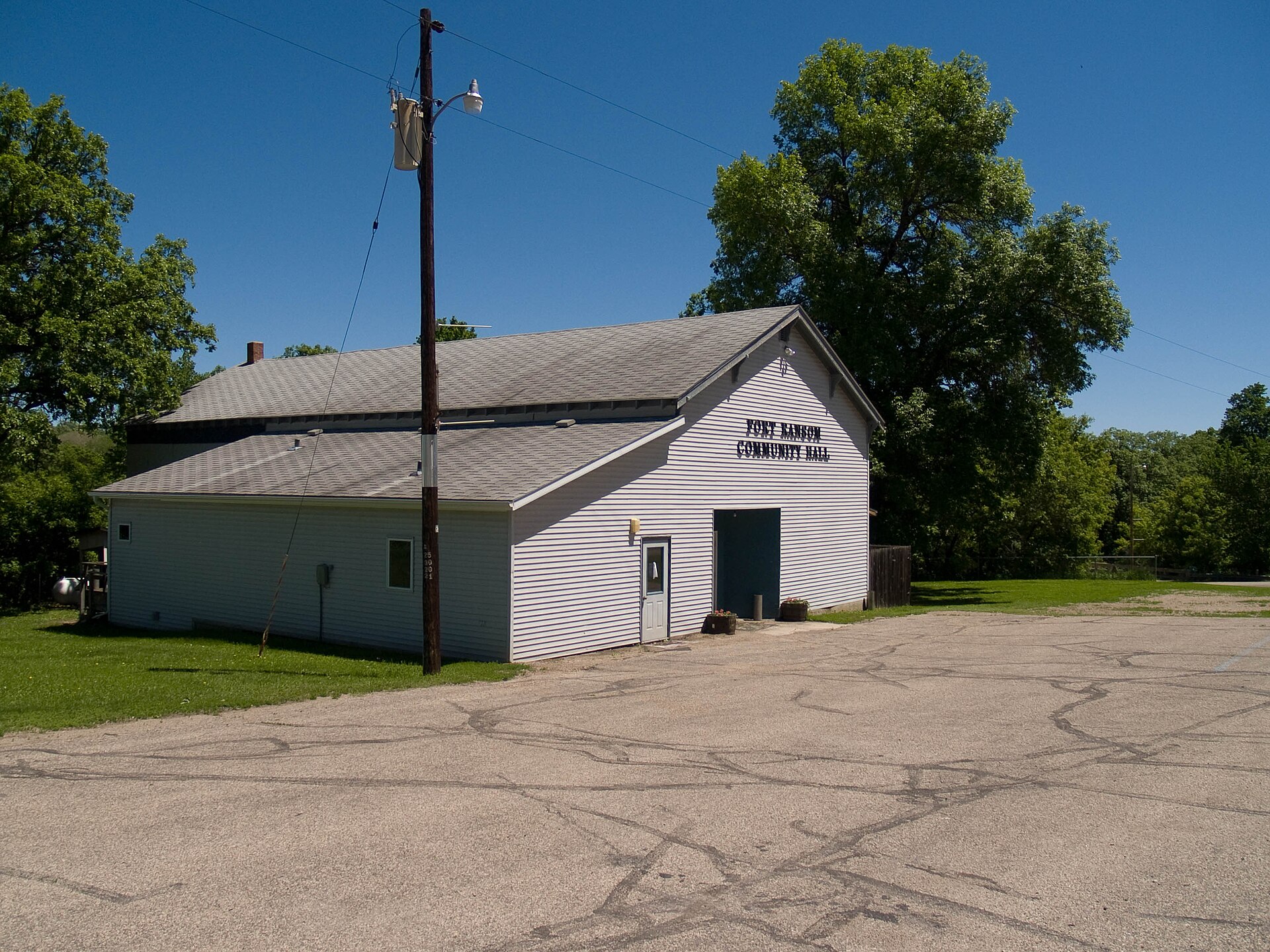 Outdoor view in Fort Ransom, North Dakota