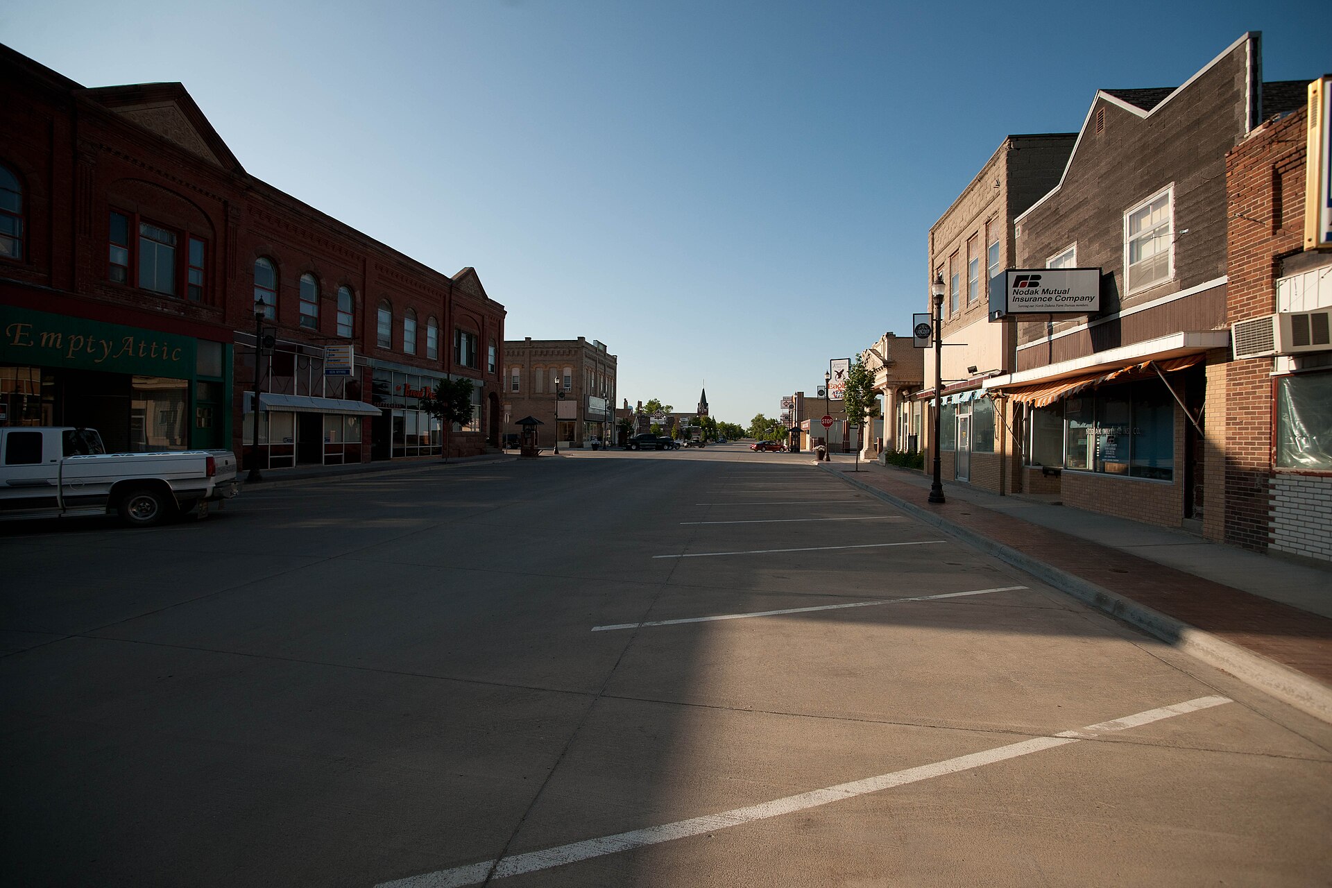 Outdoor view in Langdon, North Dakota
