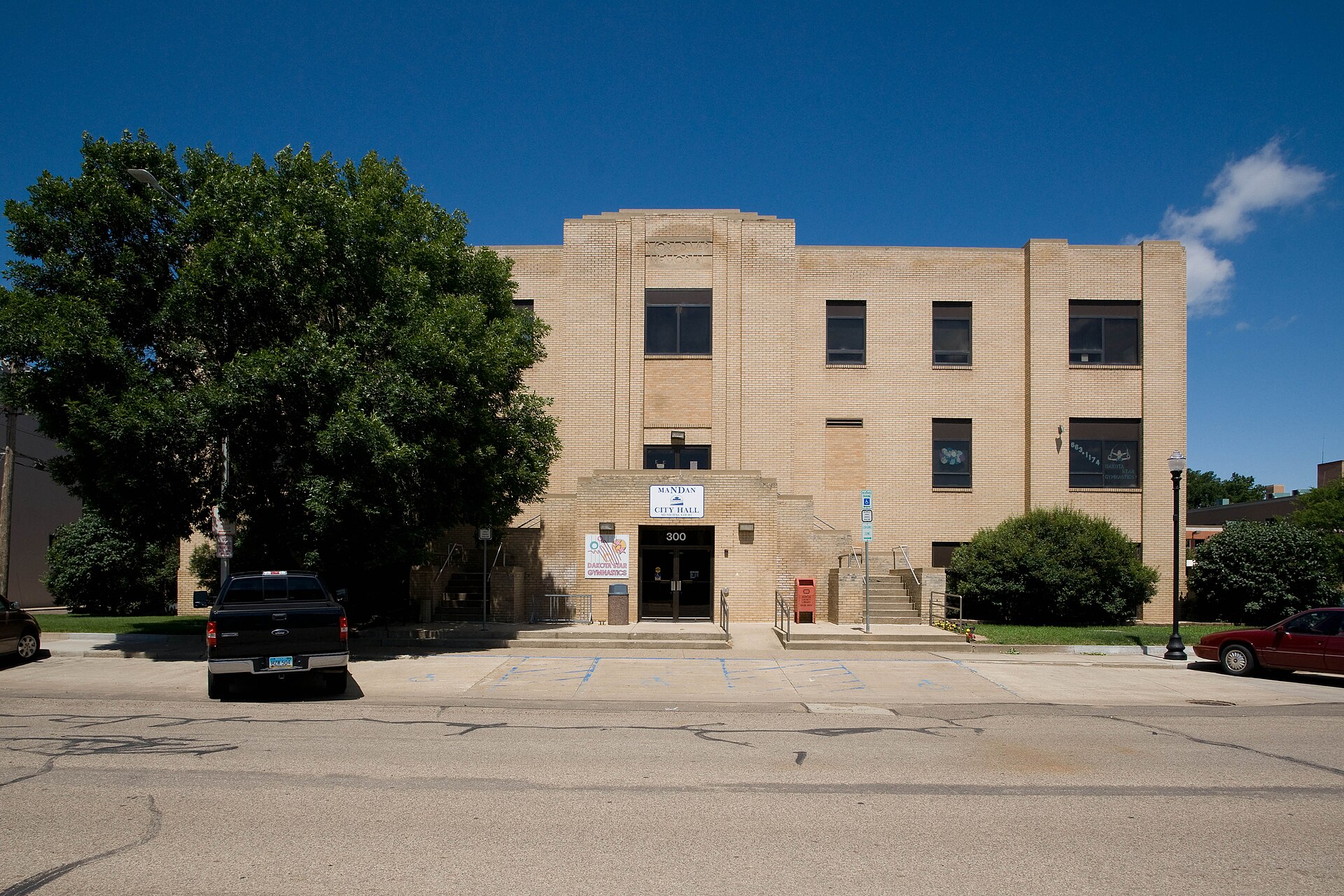 City Hall in Mandan, North Dakota