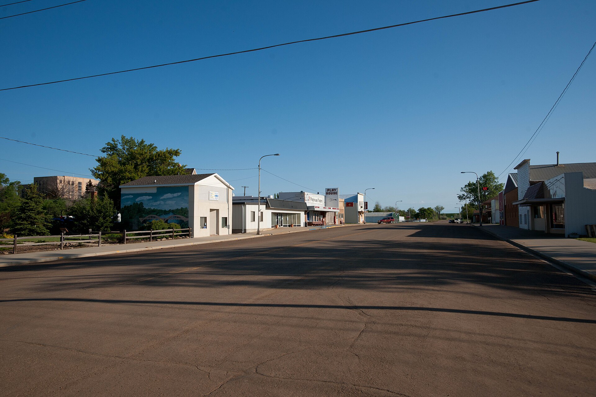 Outdoor view in Mott, North Dakota