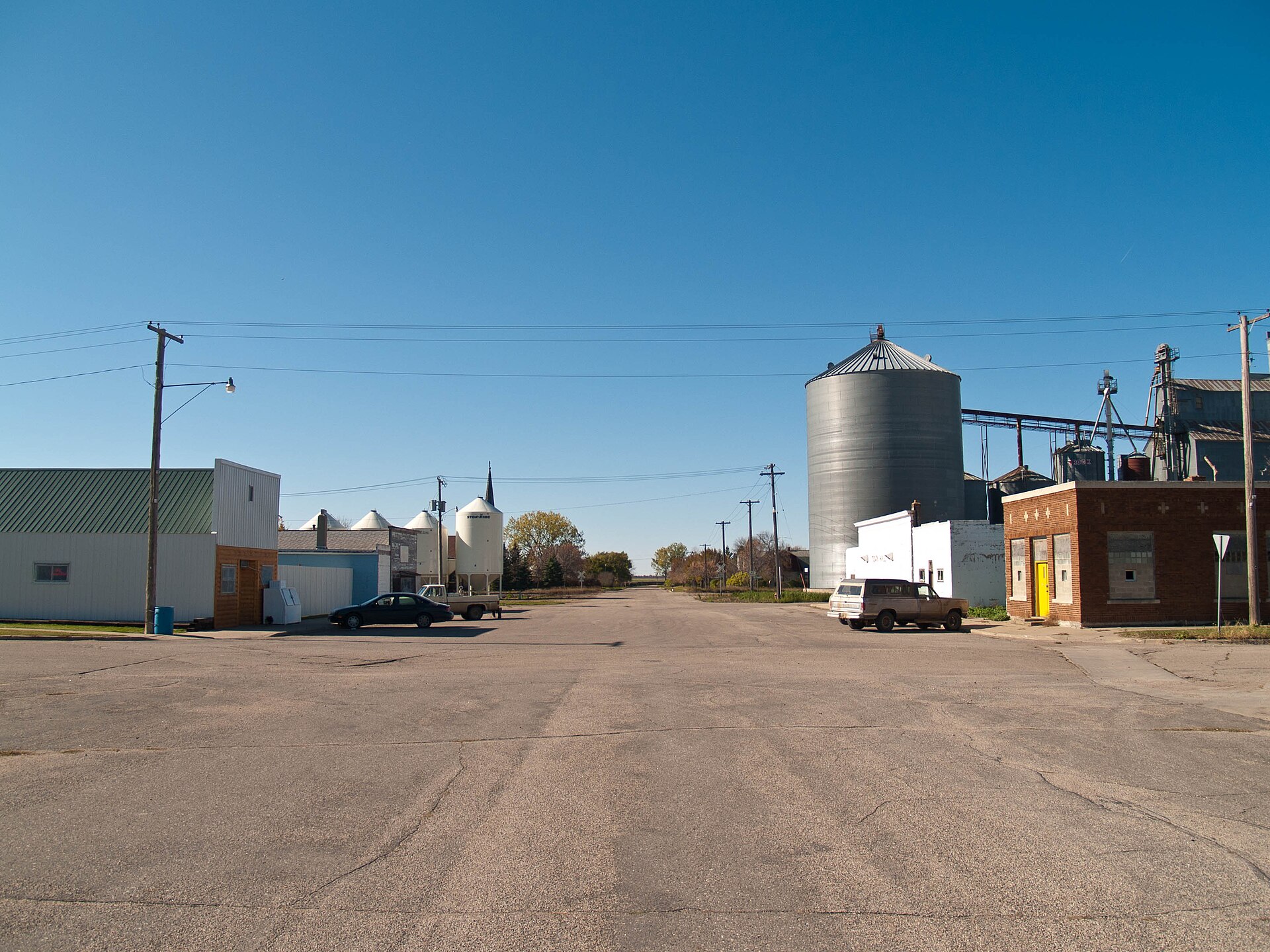 Outdoor view in Oberon, North Dakota