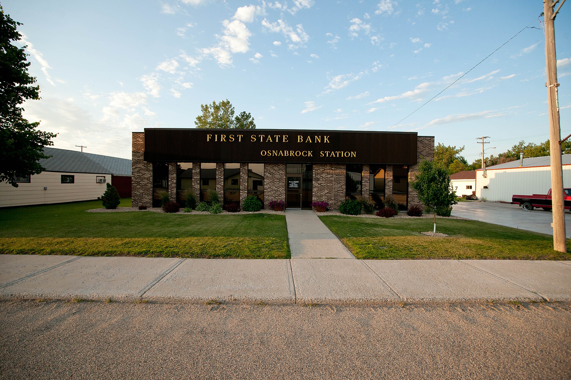 Outdoor view in Osnabrock, North Dakota