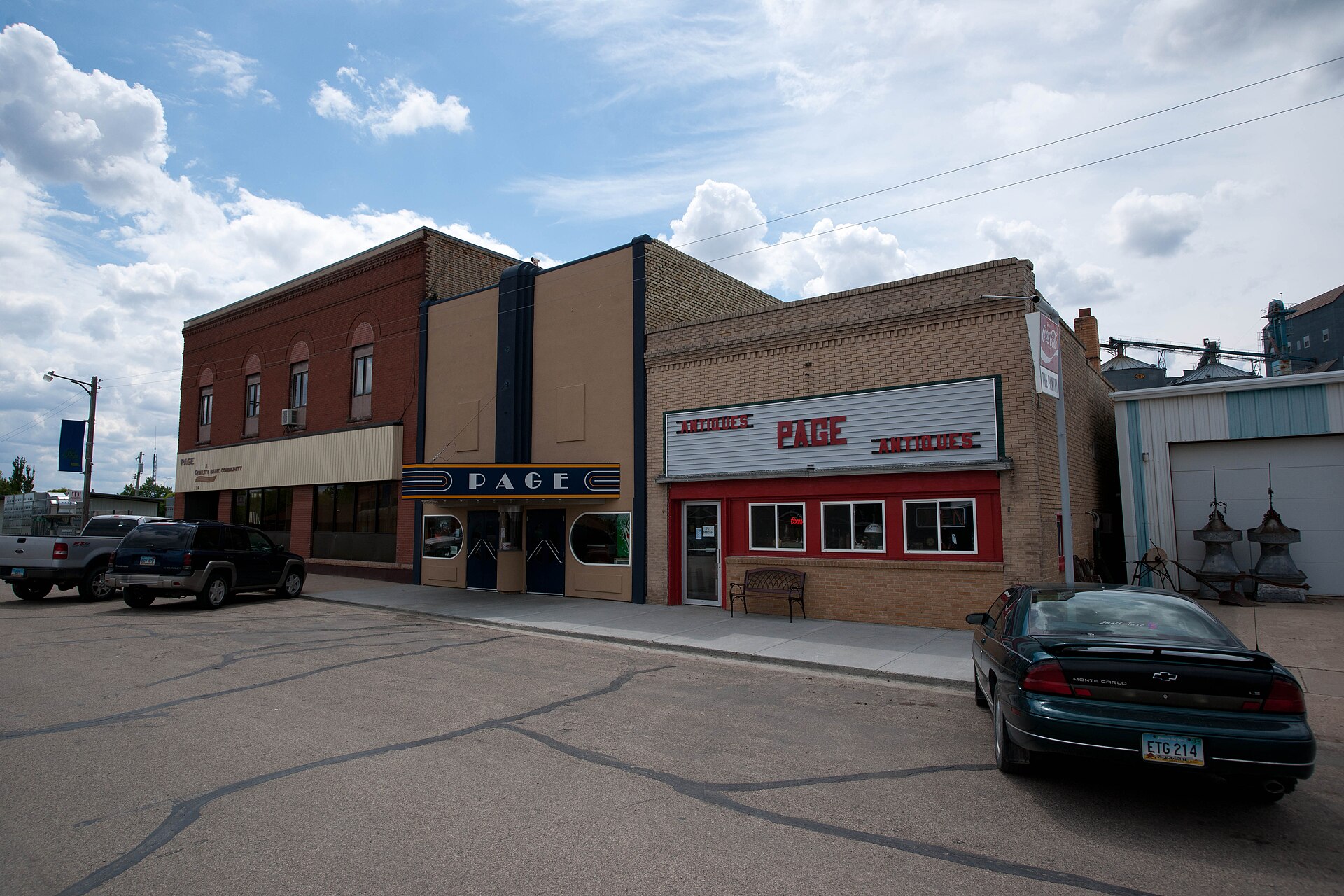 Outdoor view in Page, North Dakota