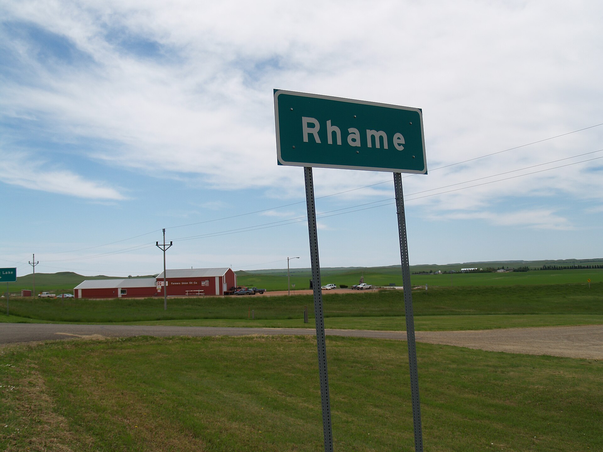 Rhame, North Dakota. From everydot.com.