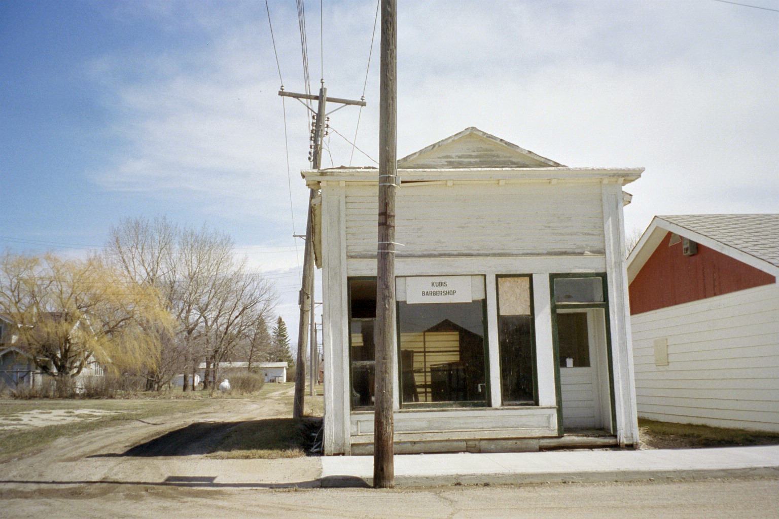 Kubis Barbershop in Sykeston, North Dakota, United States