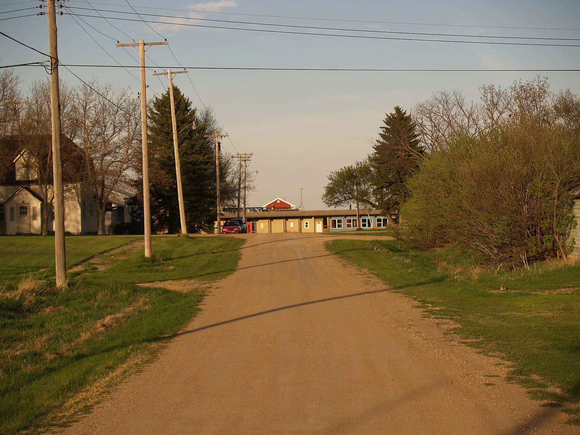 Outdoor view in York, North Dakota