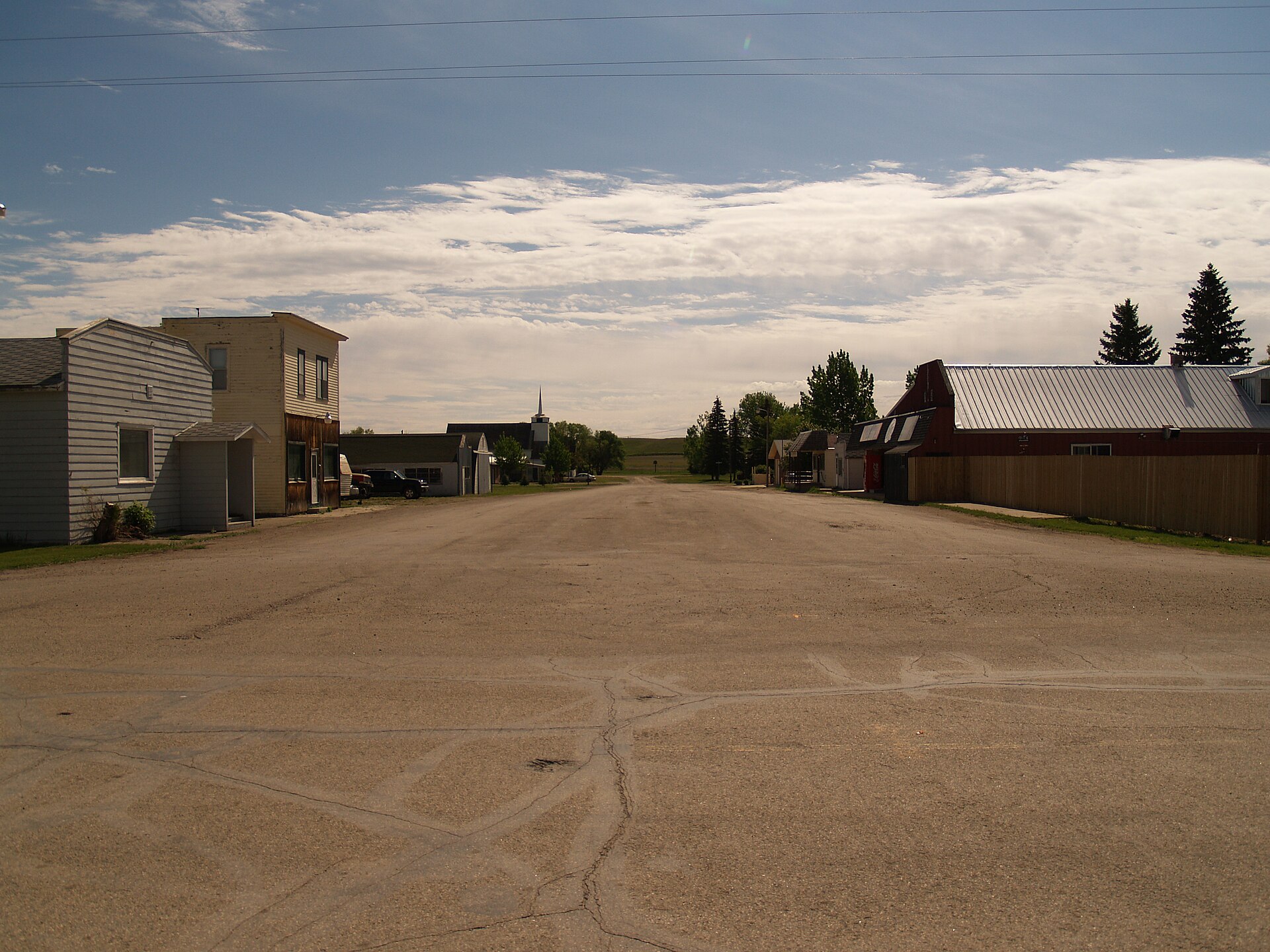 Outdoor view in Ypsilanti, North Dakota
