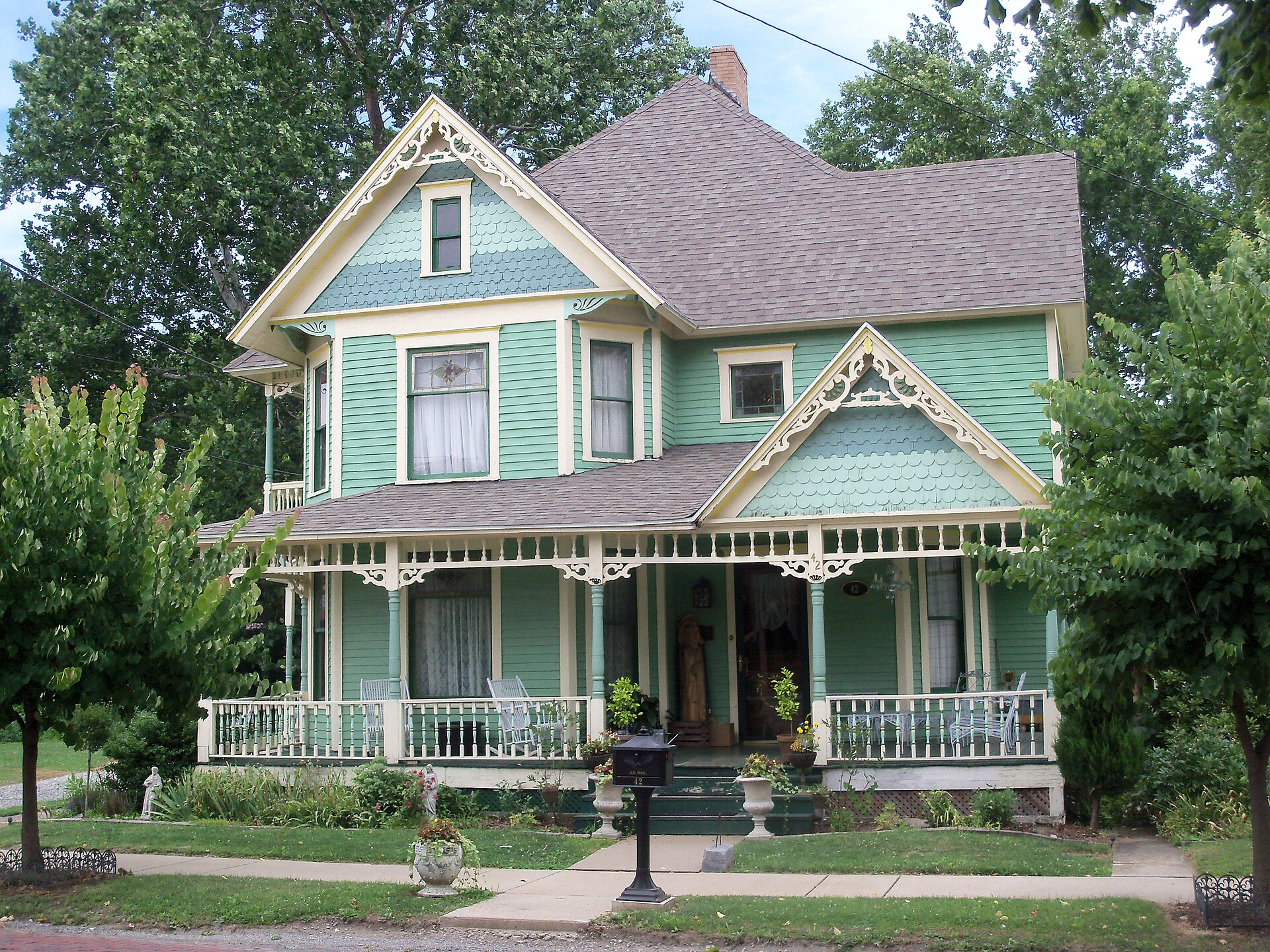Ann E. Lewis Bernhard House, is a site on the National Register of Historic Places in Jefferson County, Ohio. — Adena, Ohio