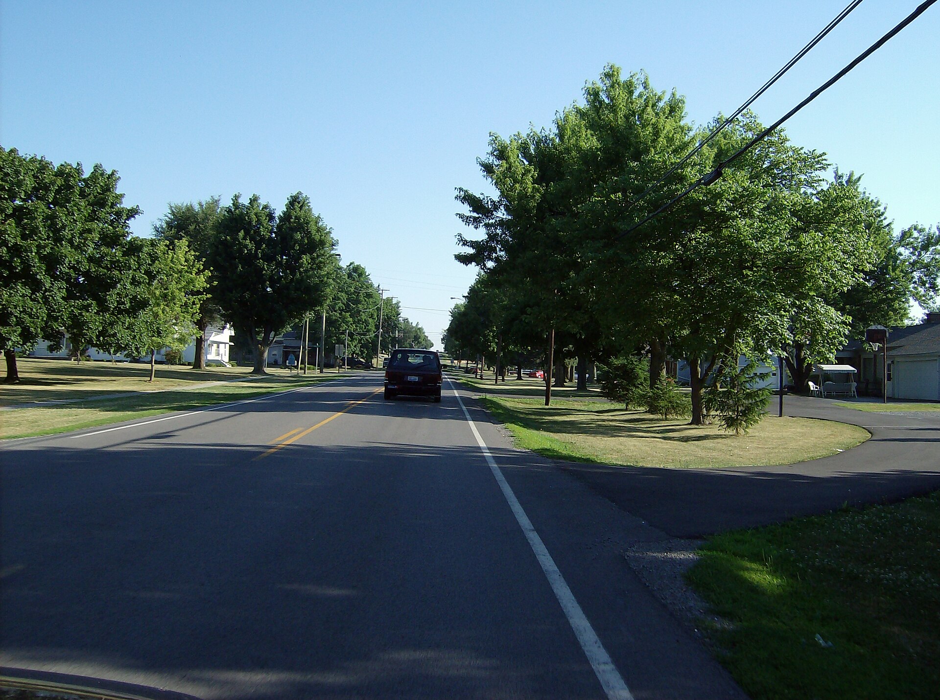 Along northbound State Route 235 in Alger, Ohio, United States.