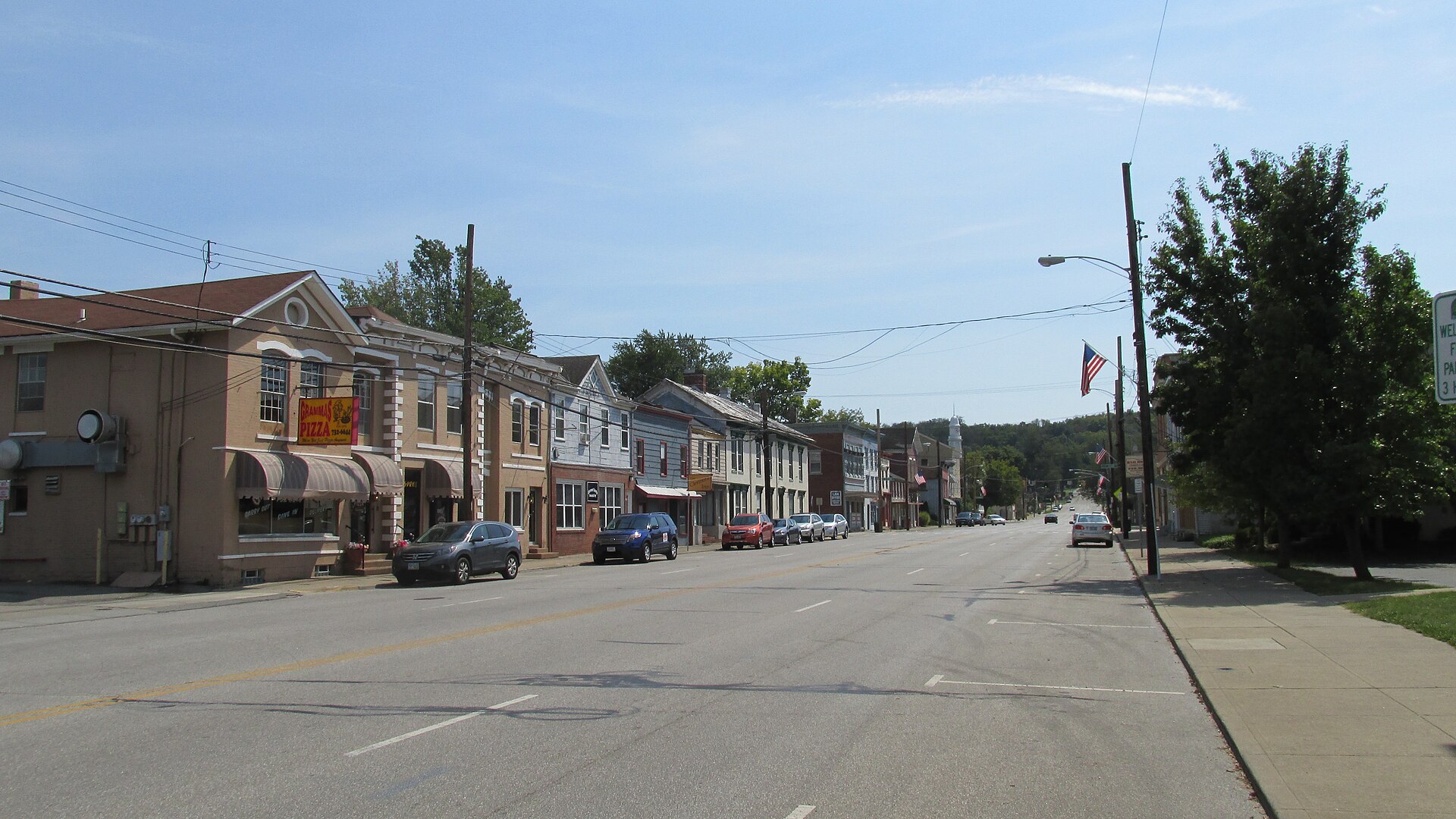 Main Street in Batavia, Ohio