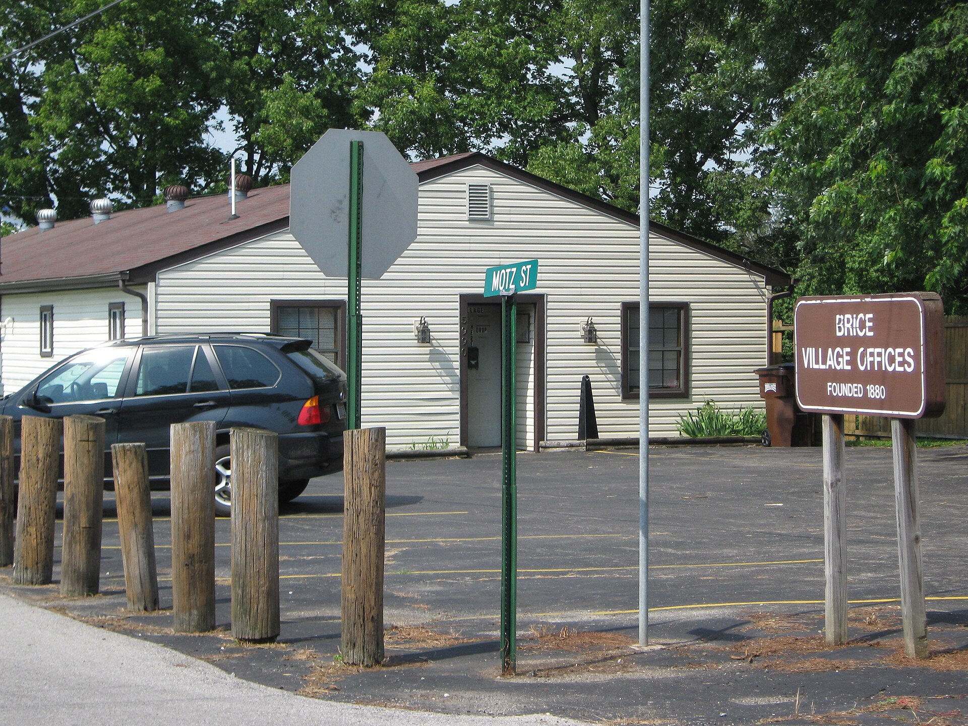 Village offices of Brice, Ohio