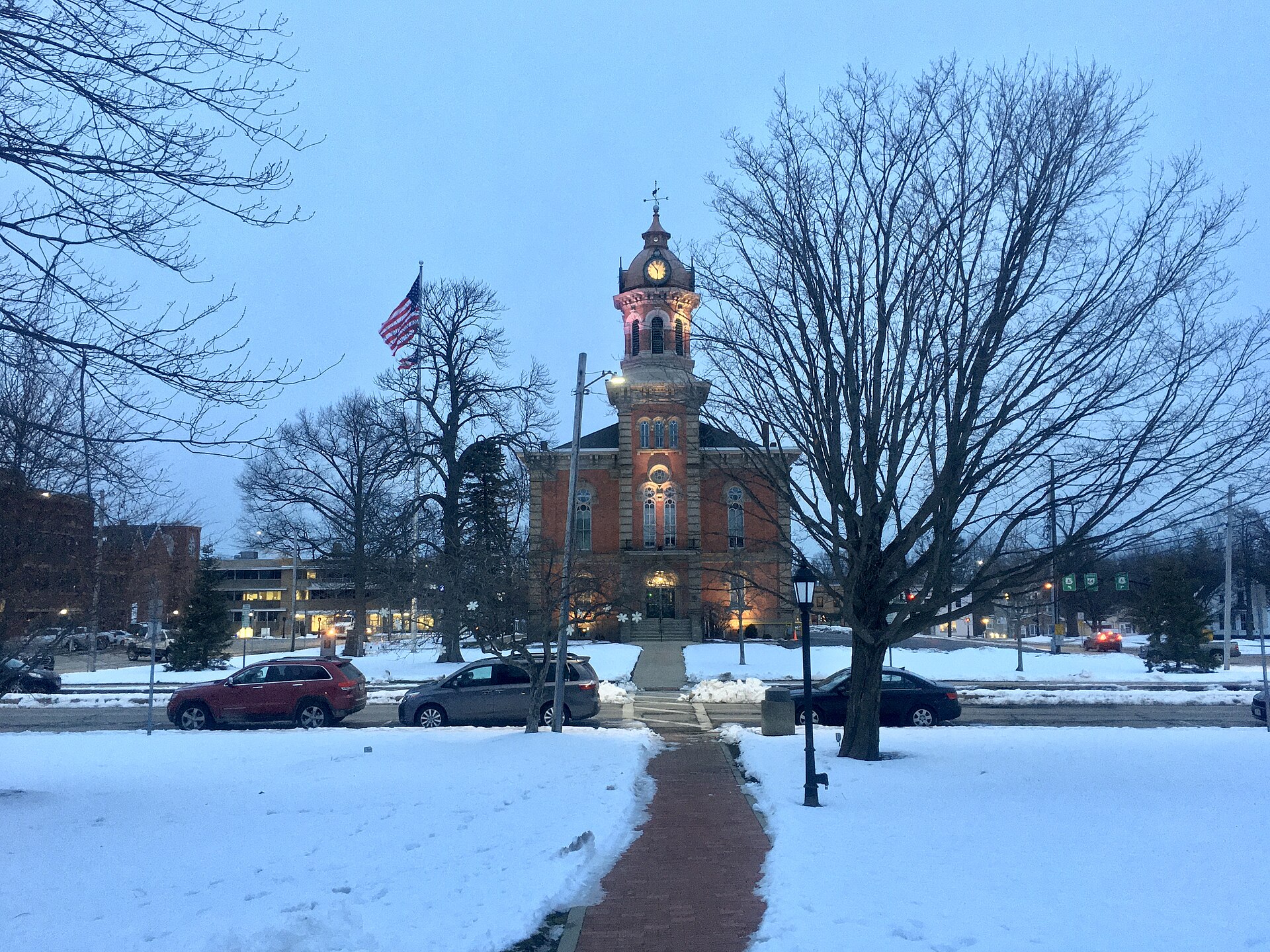 Courthouse in Chardon, Ohio