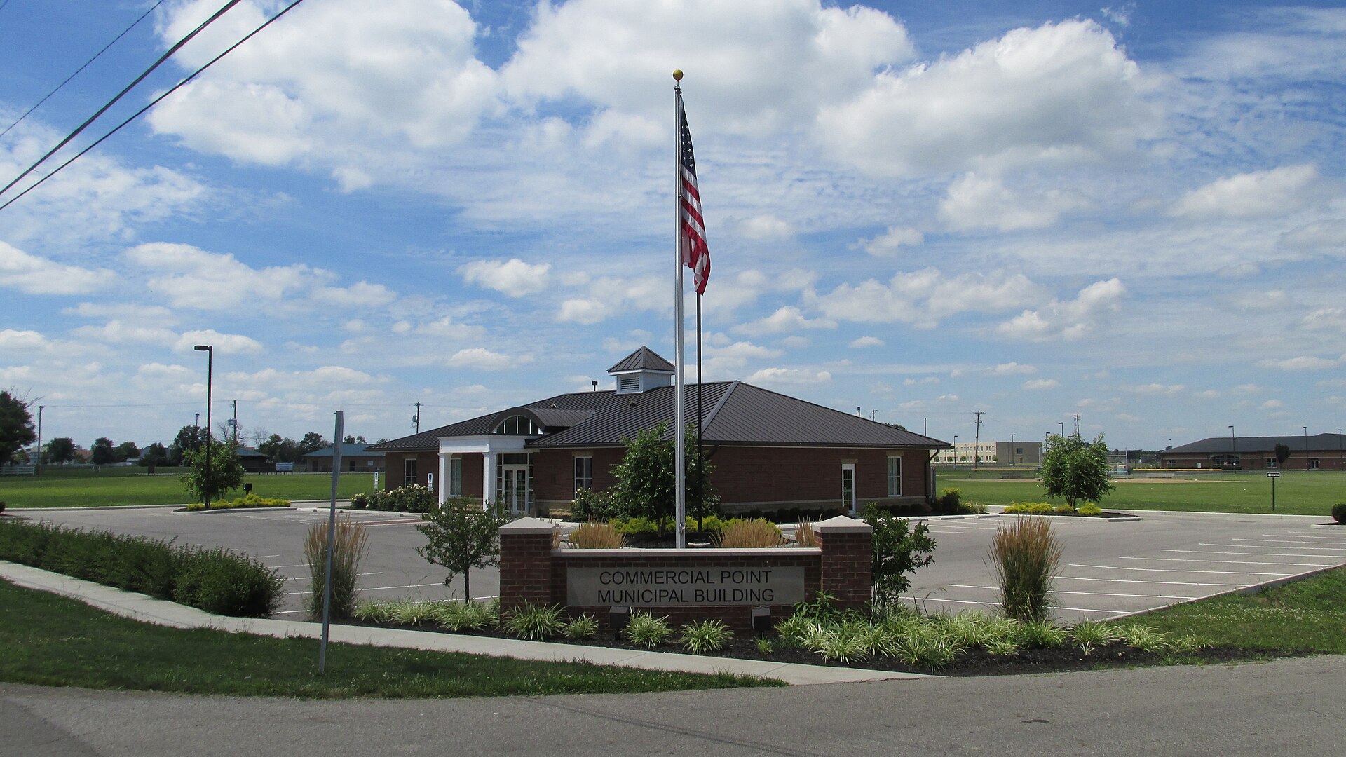 Commercial Point Municipal Building. — Ohio