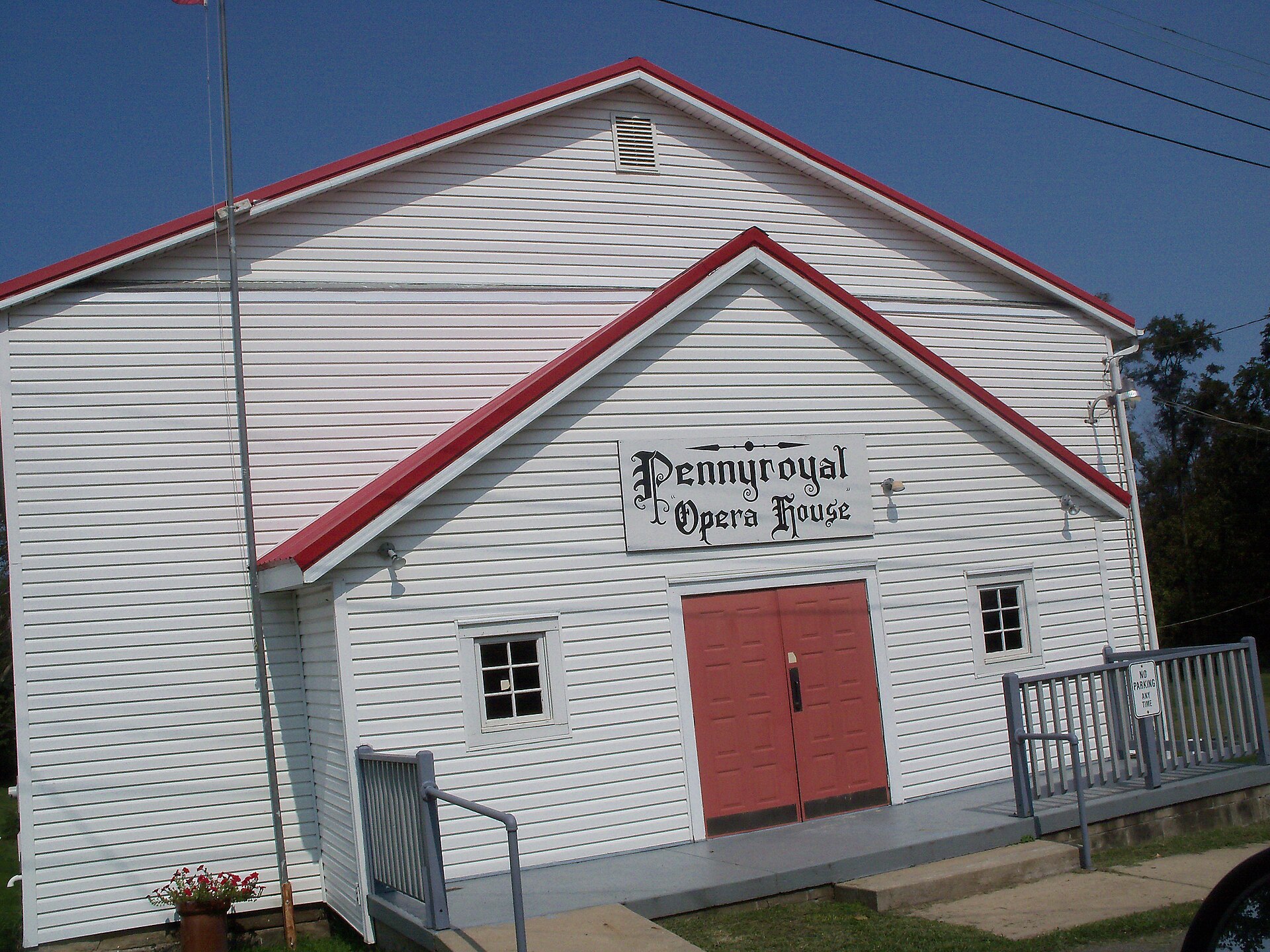 Pennyroyal Opera House is a music venue in Fairview, Ohio. Built in 1830 as a Methodist Church, it later was a Grange Hall, before becoming a music venue.https://www.pennyroyalbluegrass.com/about-us