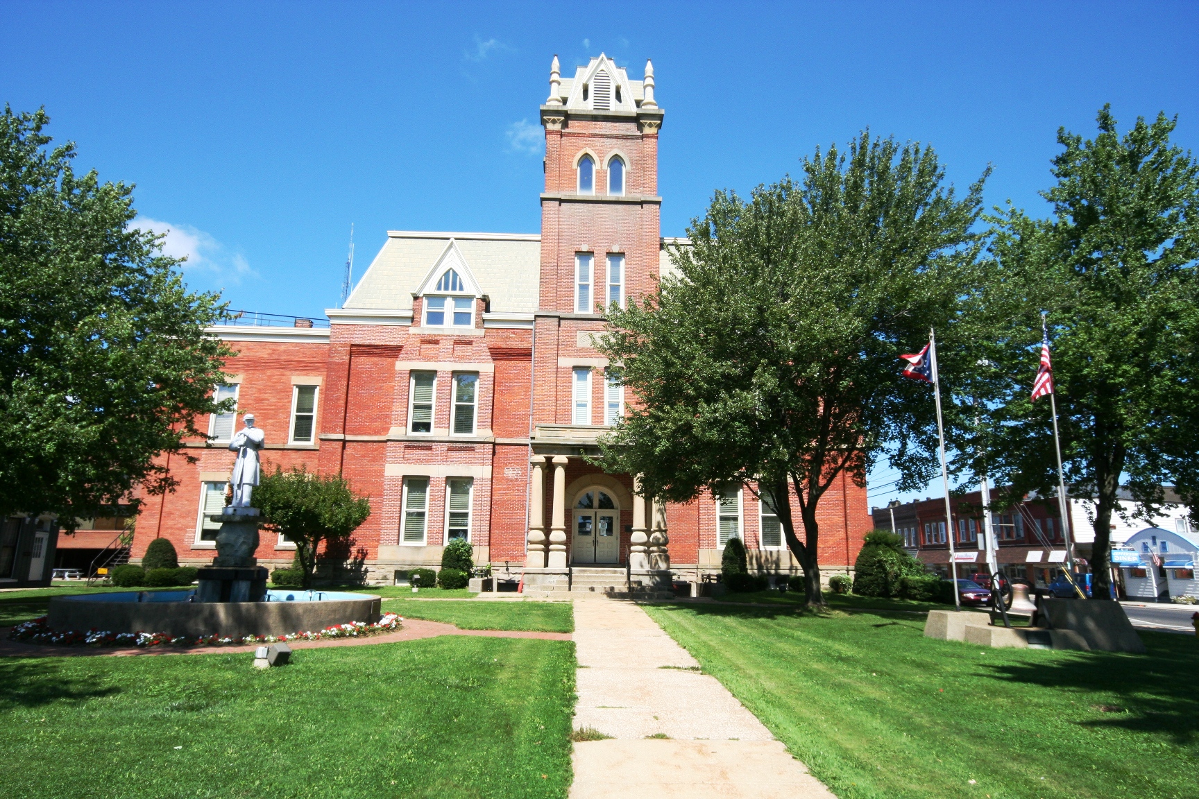Courthouse in Jefferson, Ohio