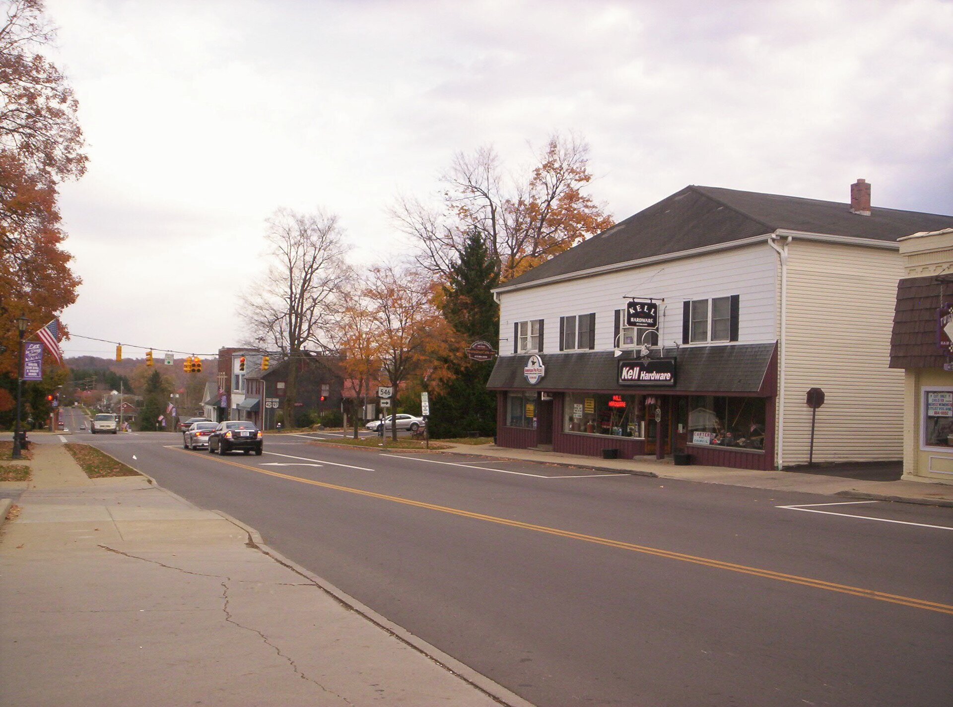 Main Street in Lexington, Ohio