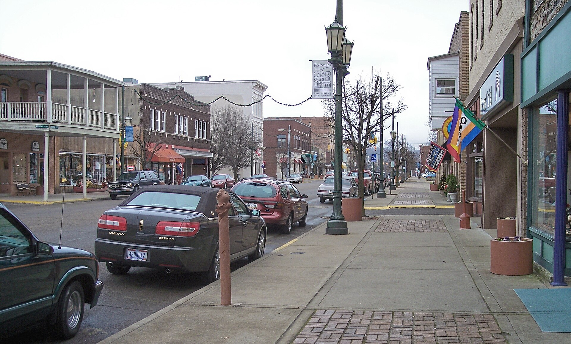 Main Street in Logan, Ohio
