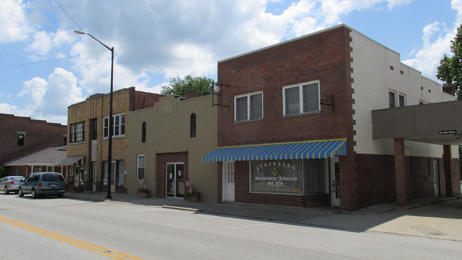 Main Street in Lynchburg. — Ohio