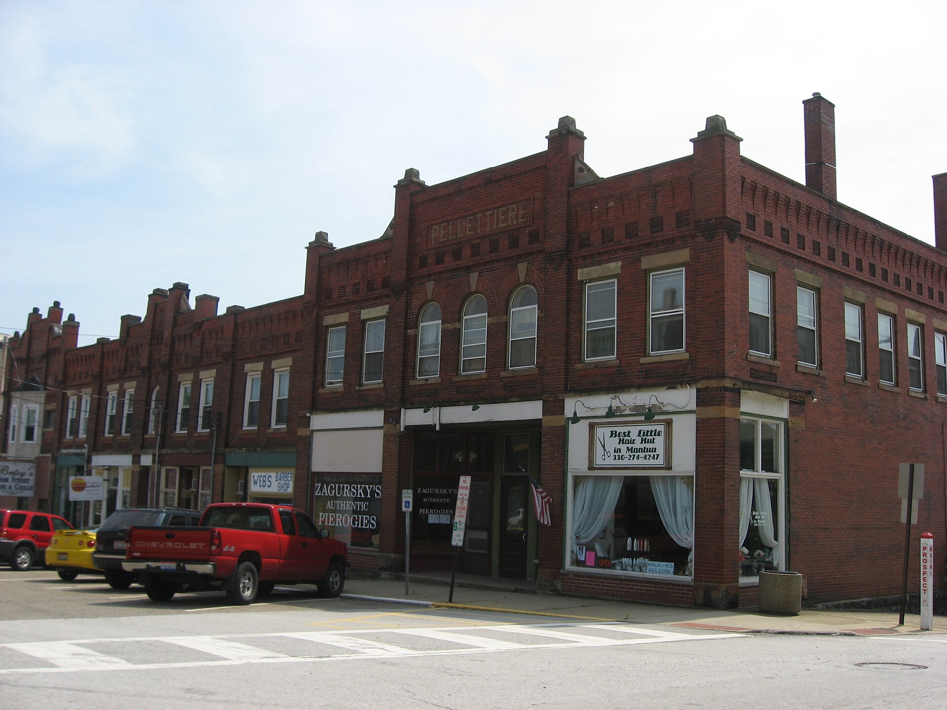 Local building in Mantua, Ohio