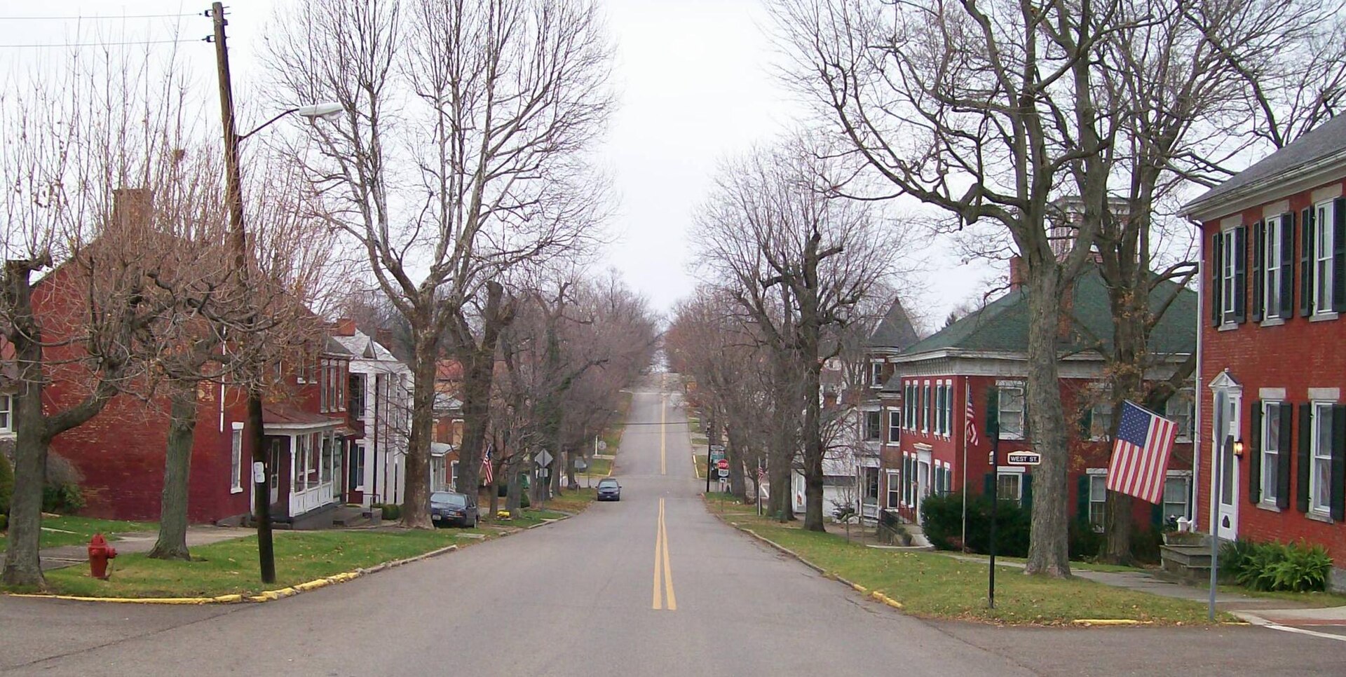 Mountain scenery in Mount Pleasant, Ohio