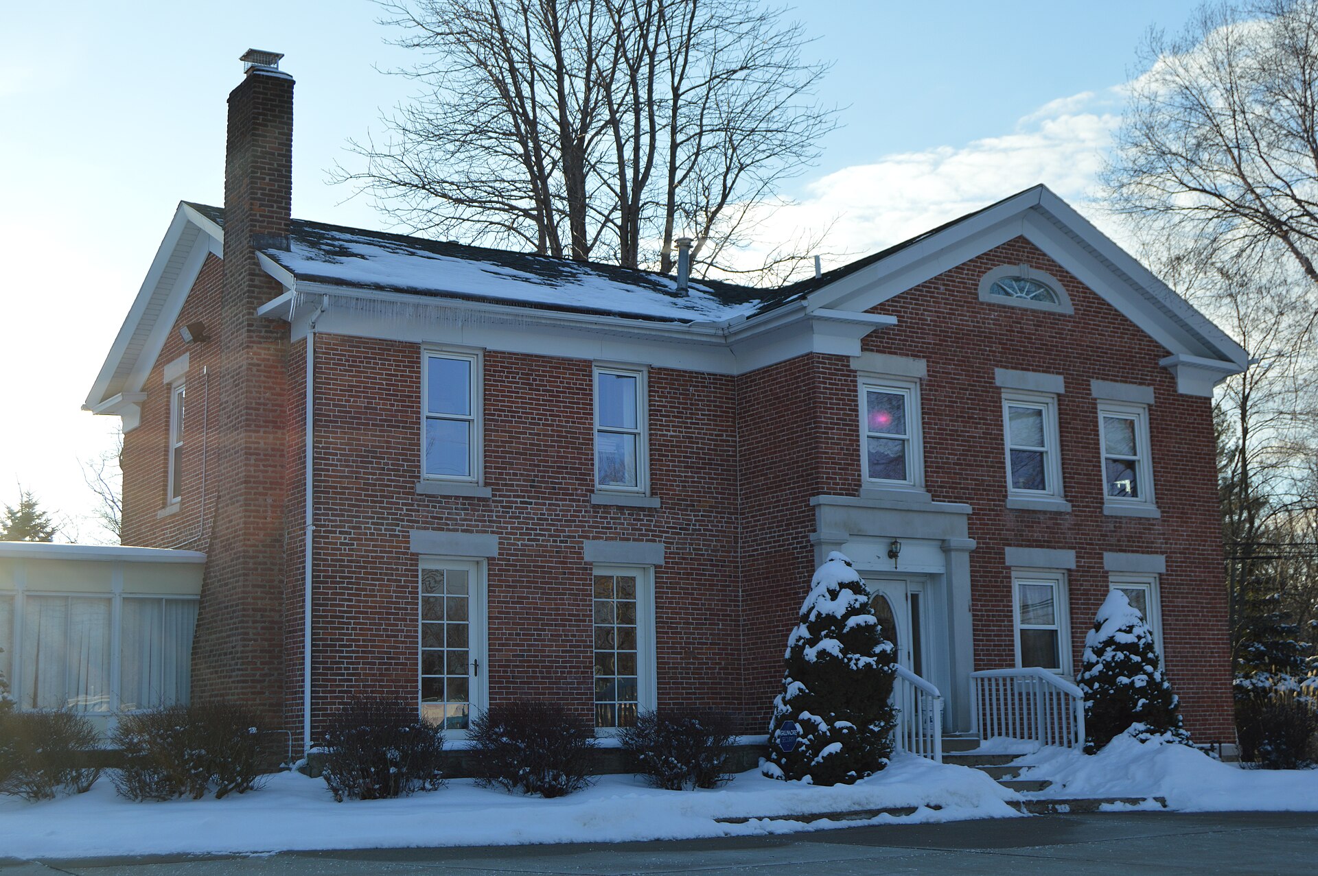 Street scene in Oakwood, Ohio