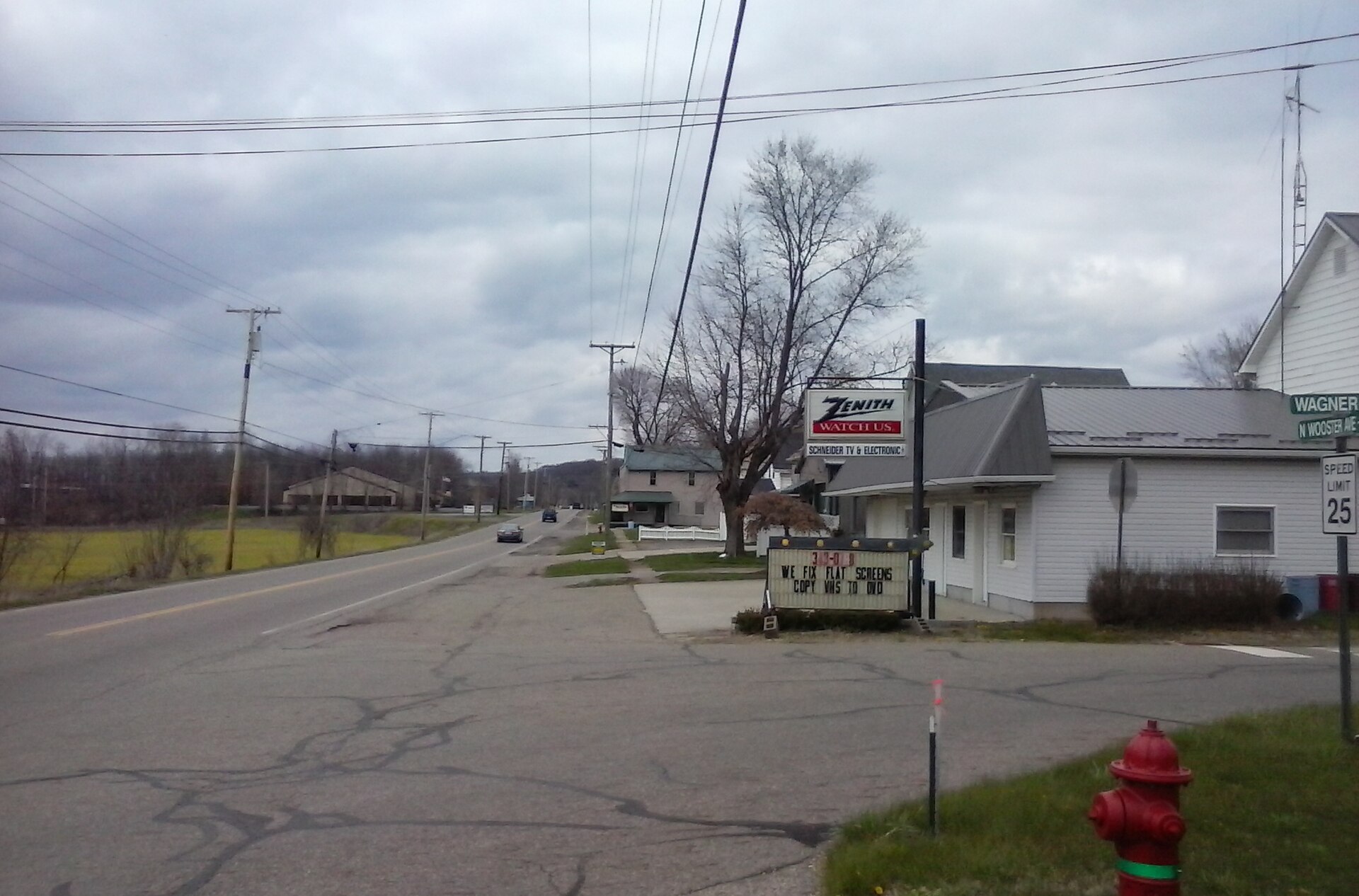 Street scene in Parral, Ohio