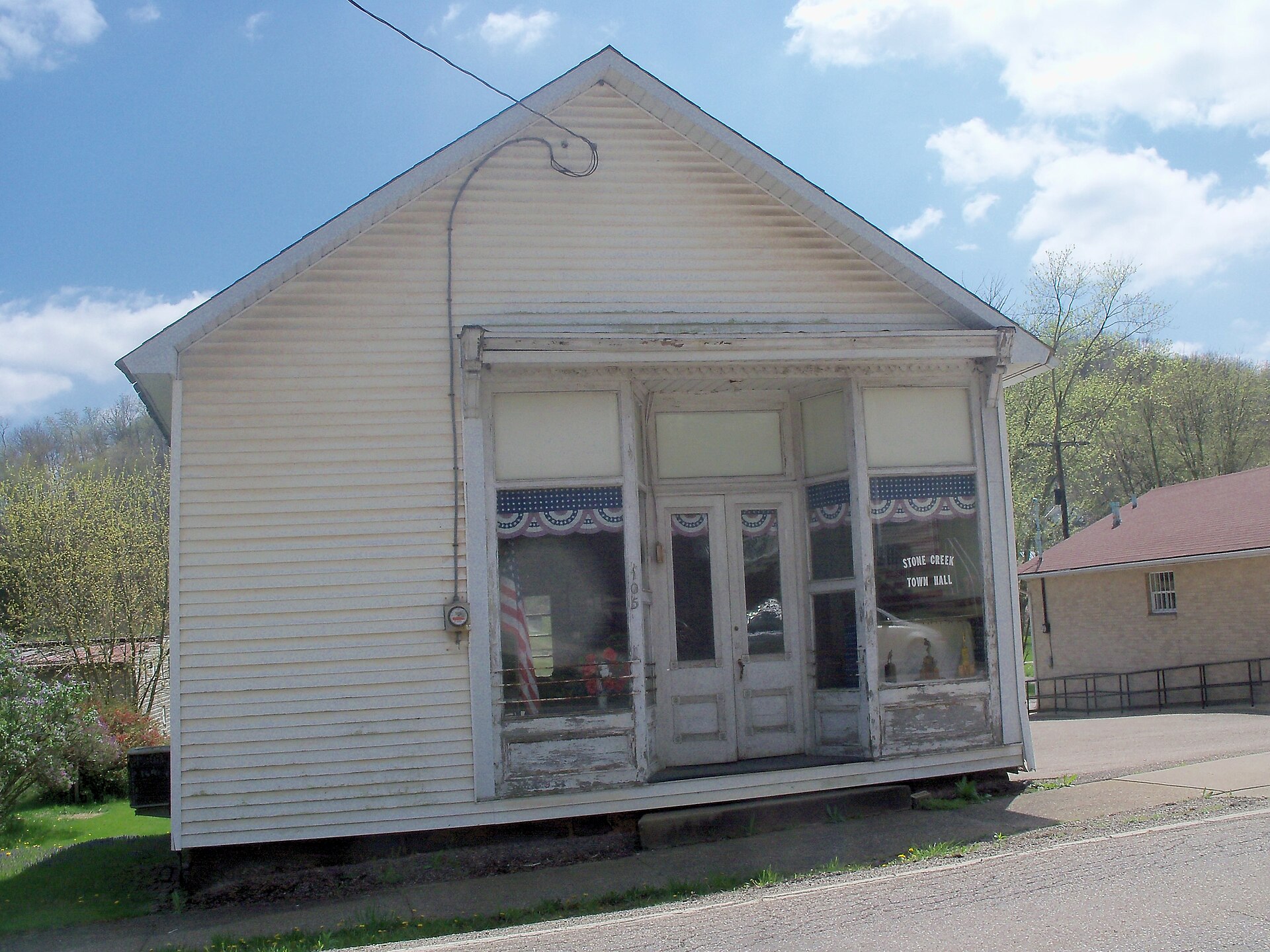 Town Hall in Stone Creek, Ohio