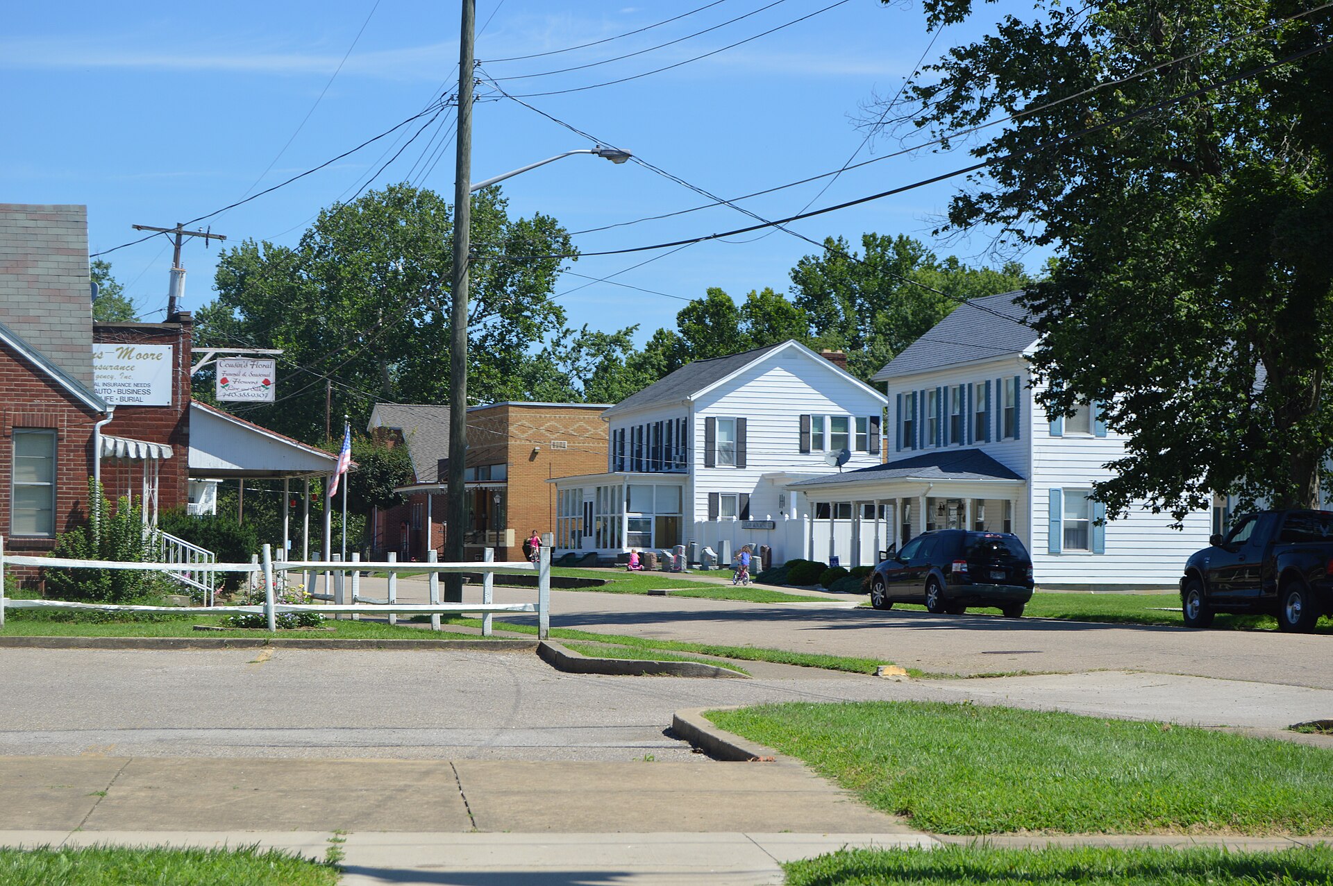 Main Street in Vinton, Ohio