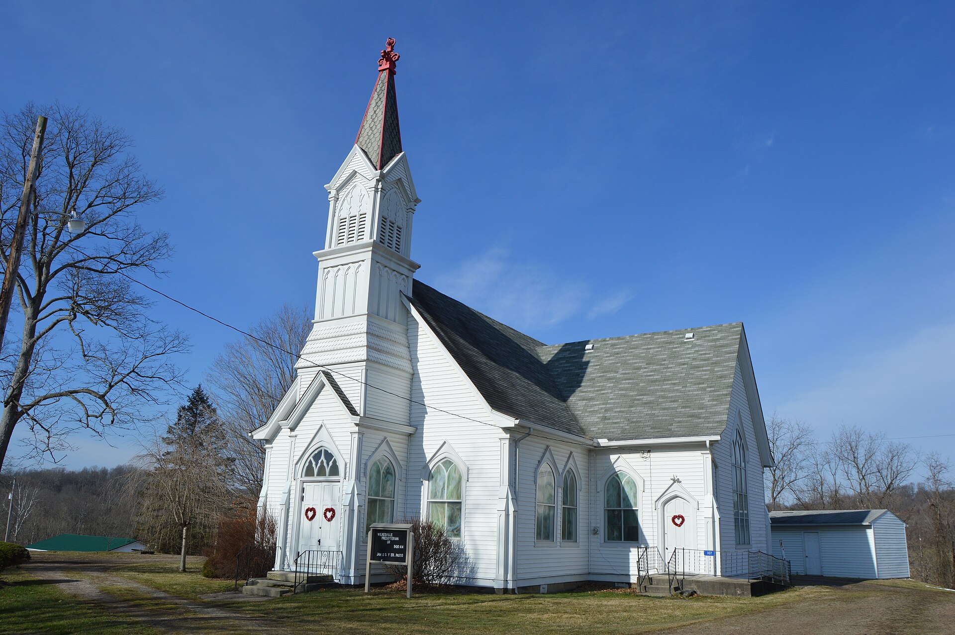 Church in Wilkesville, Ohio