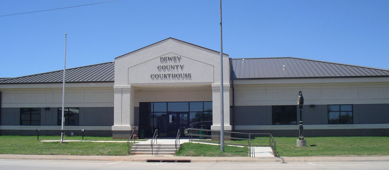 Dewey County Courthouse in Taloga, Oklahoma
