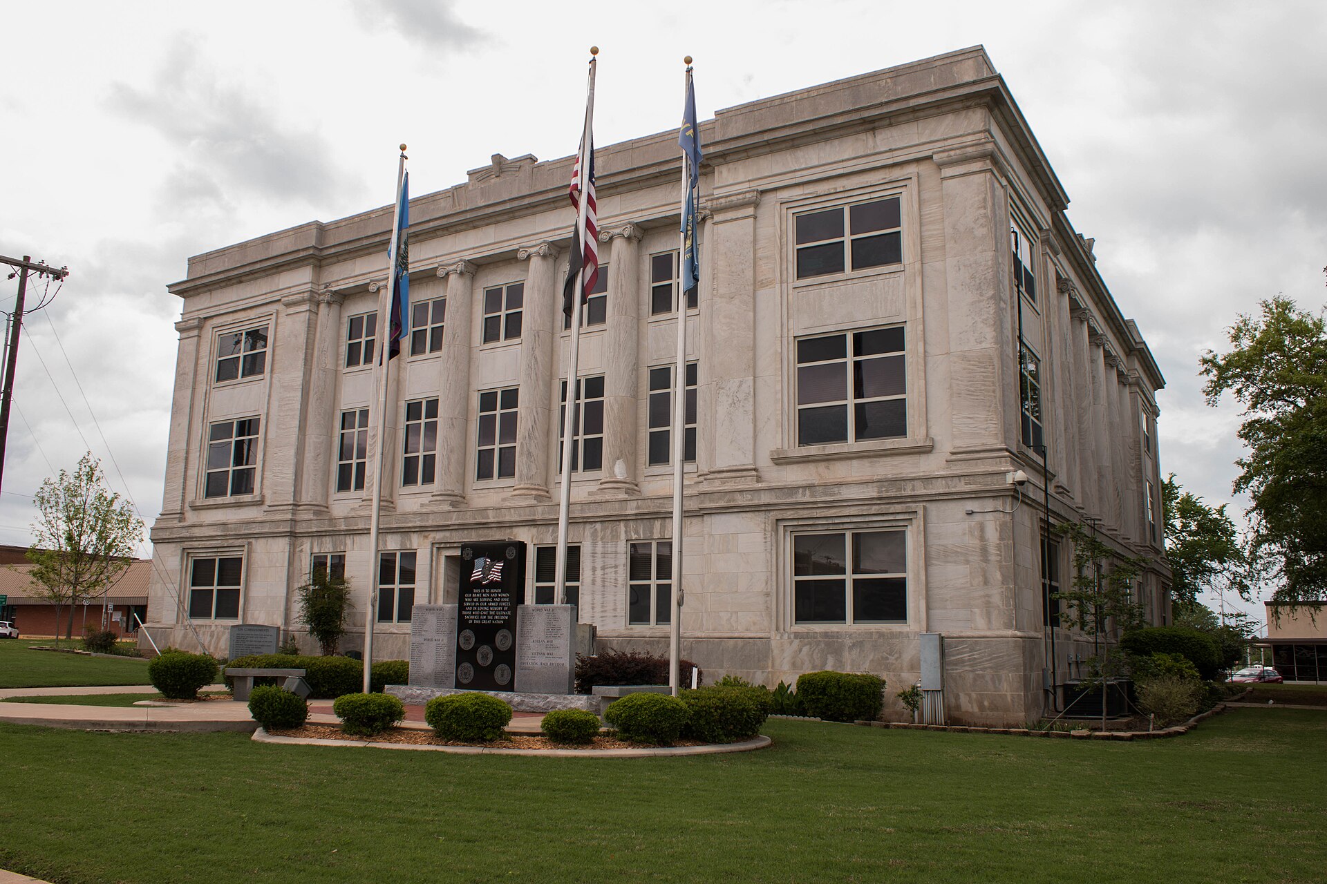 Marshall County Courthouse in Madill, Oklahoma