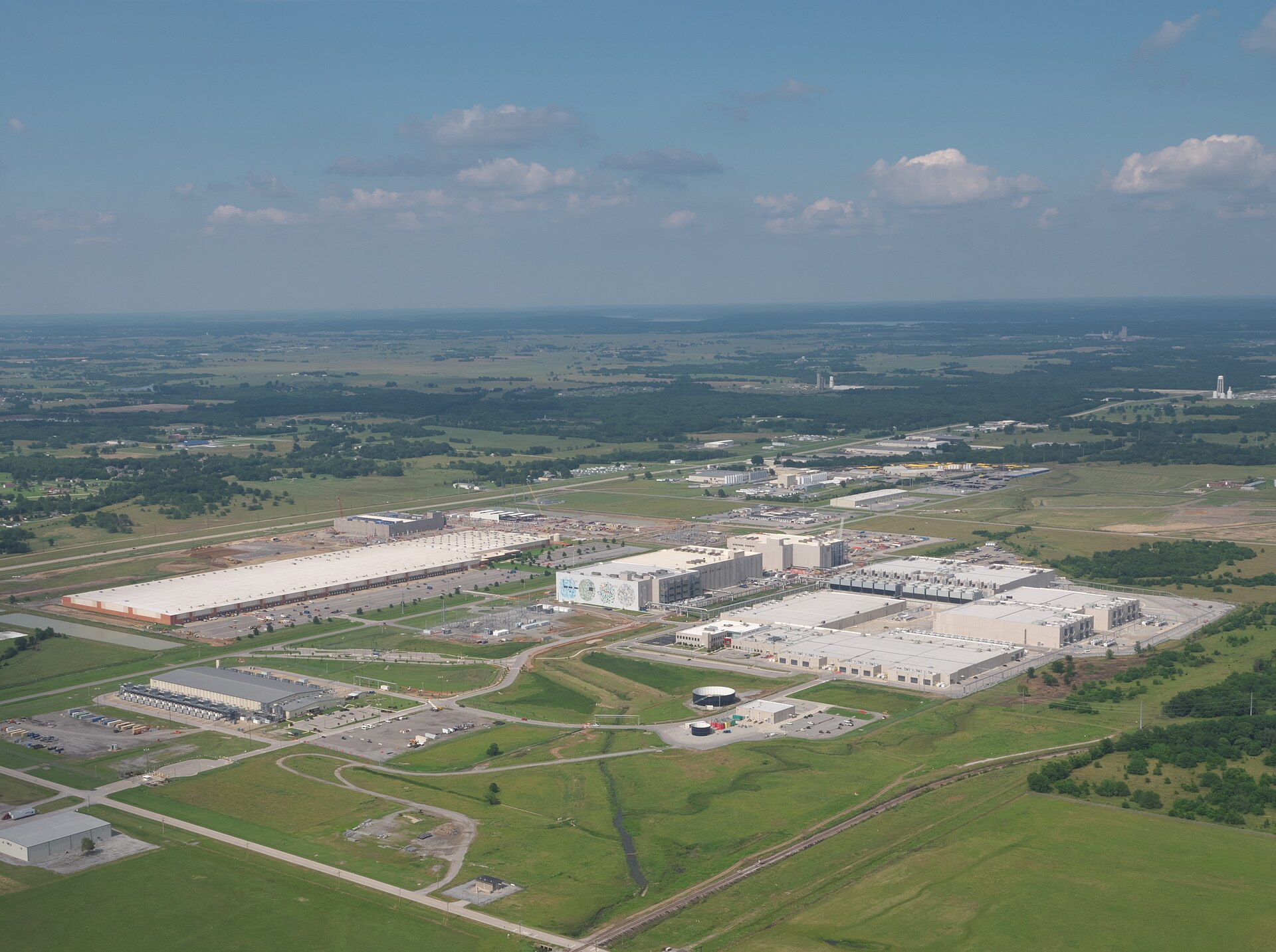 The Google Data Center outside Pryor, Oklahoma — Pryor Creek, Oklahoma