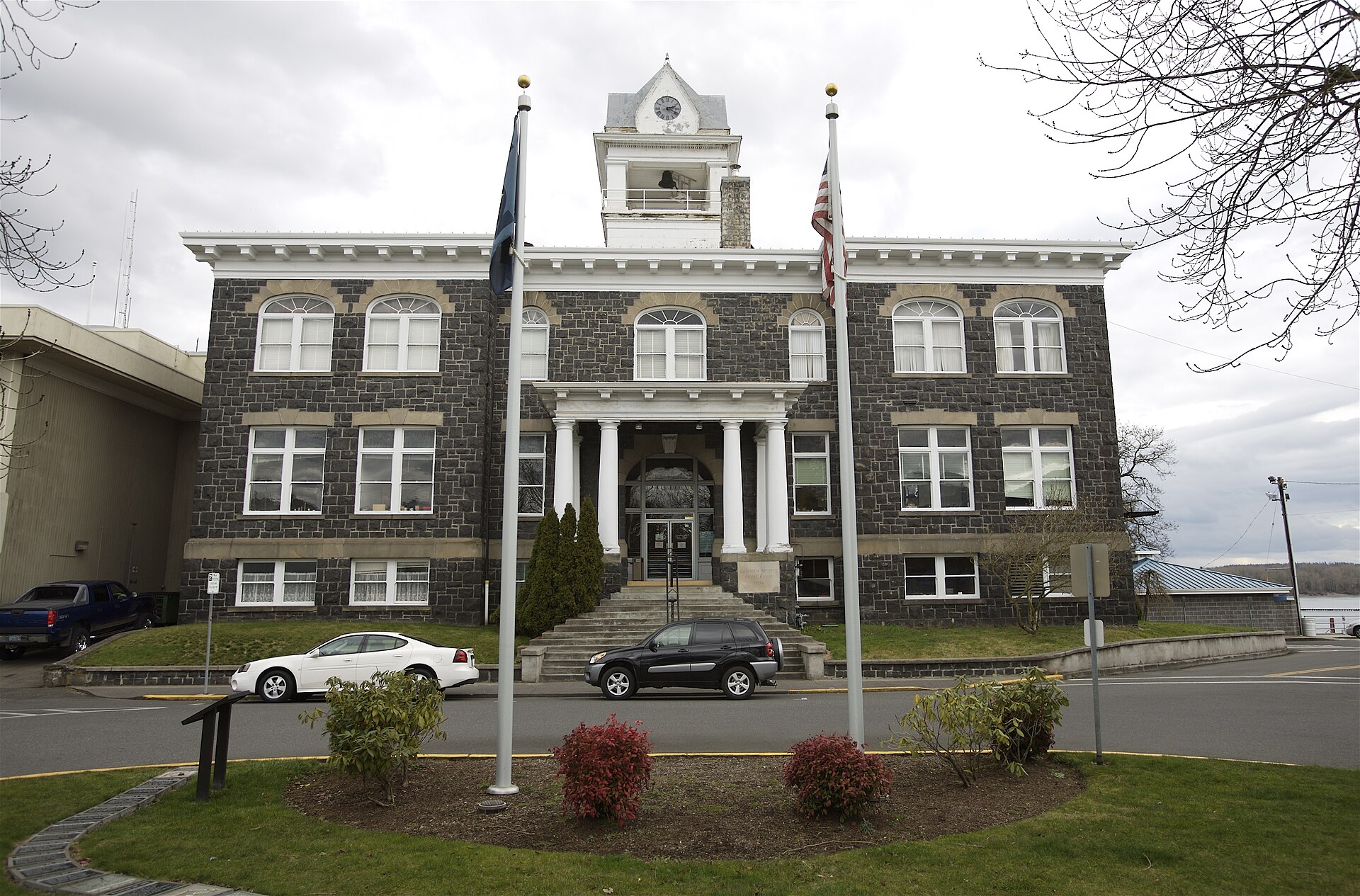 The Columbia County Courthouse in St. Helens, Oregon.