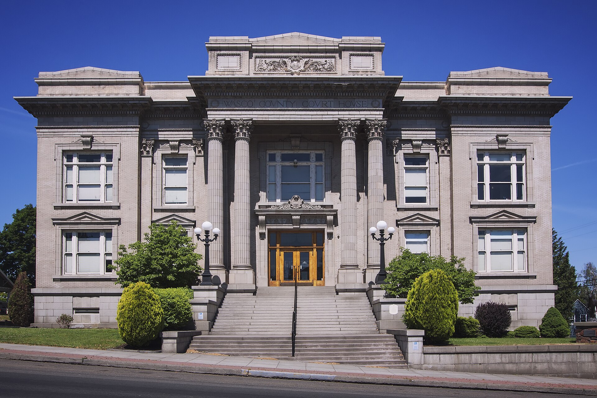 Third Wasco County Courthouse. The Dalles, Oregon.