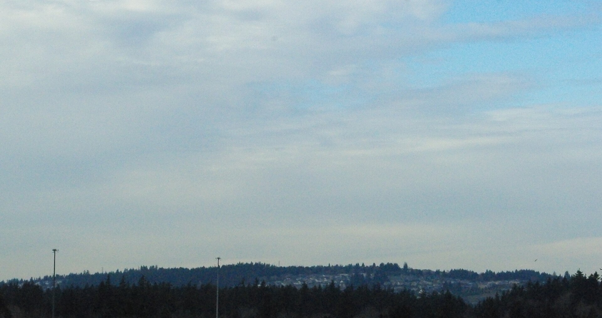 Bull Mountain viewed from a shopping center in w:Tualatin, Oregon, USA