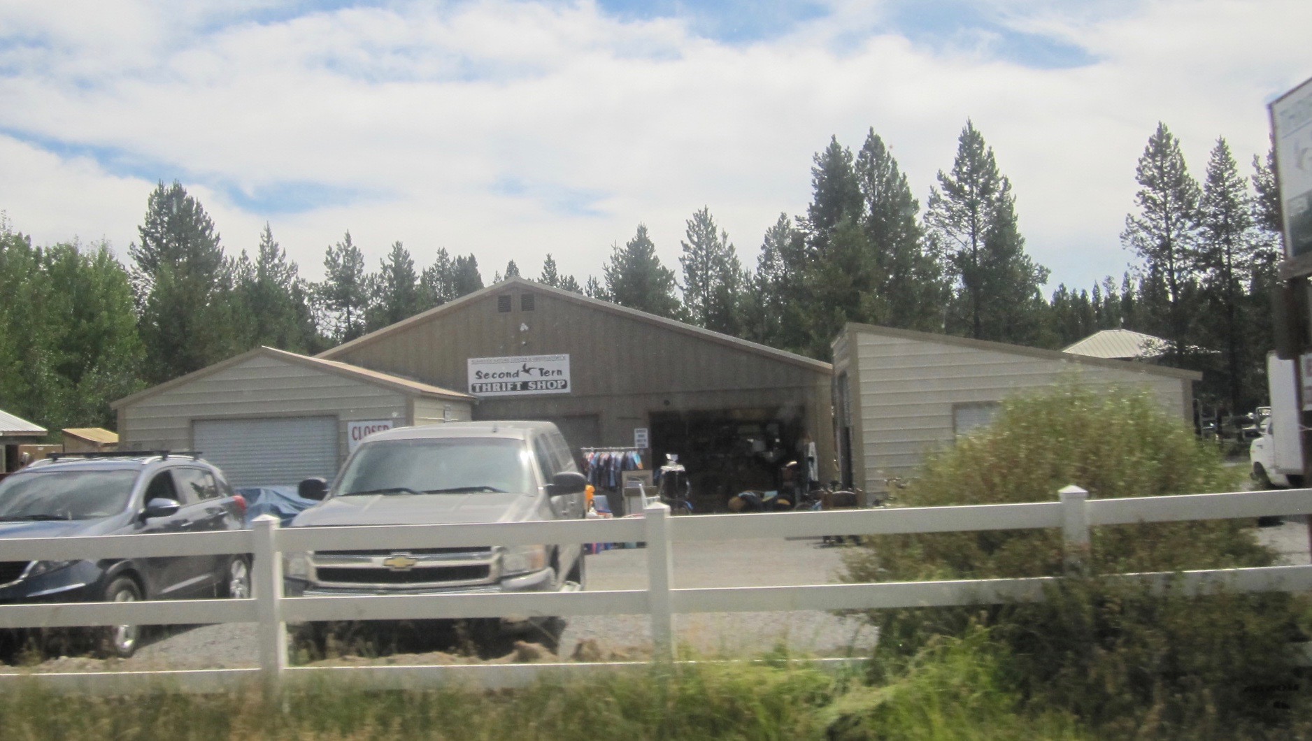 Second Tern Thrift Shop in Three Rivers, Oregon