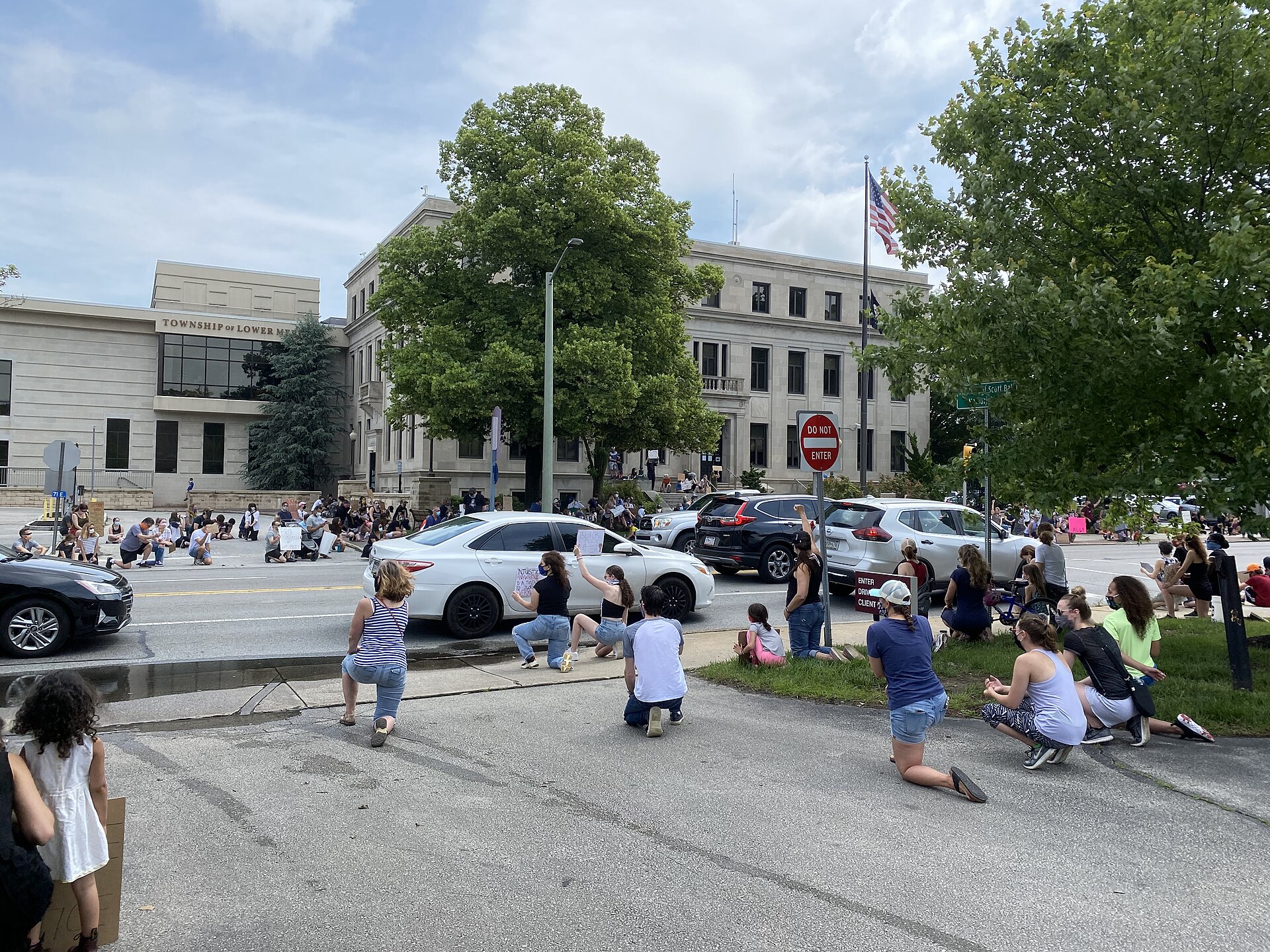 #BlackLivesMatter Protest in Ardmore, PA. June 6th, 2020. — Pennsylvania