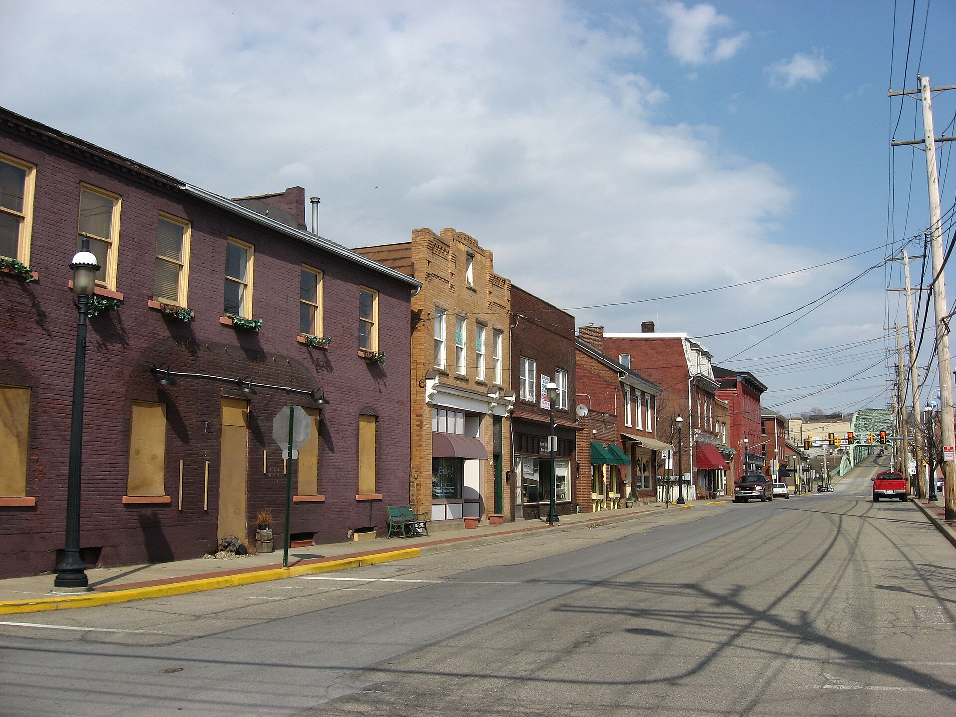 Bridge in Bridgewater, Pennsylvania