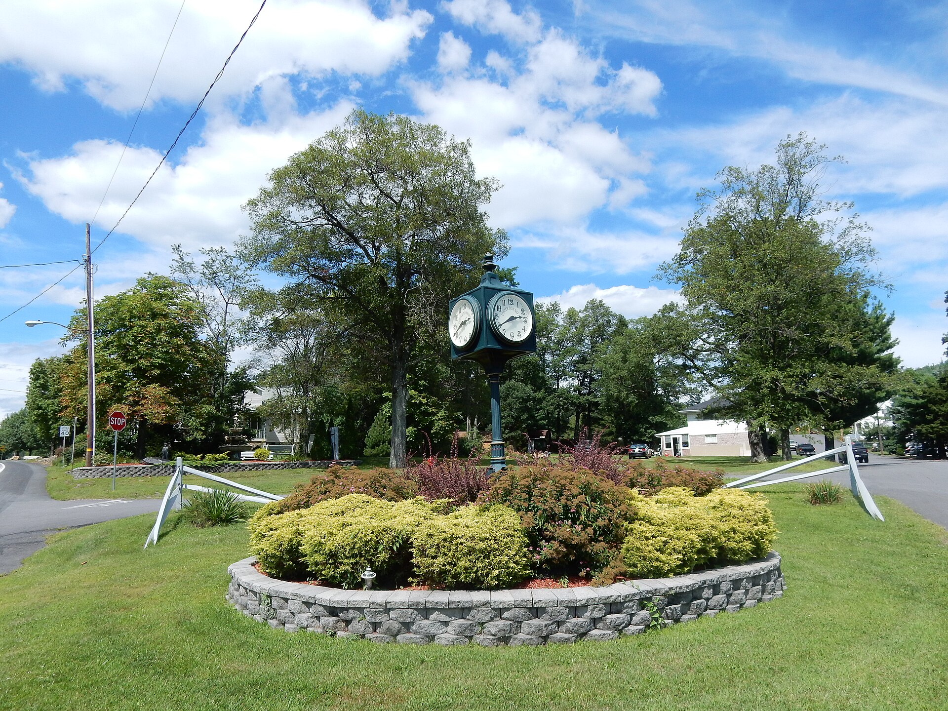 Buck Run, Foster Township, Schuylkill County, Pennsylvania. Corner of Sunbury Rd. and Upper Beechwood Ave.