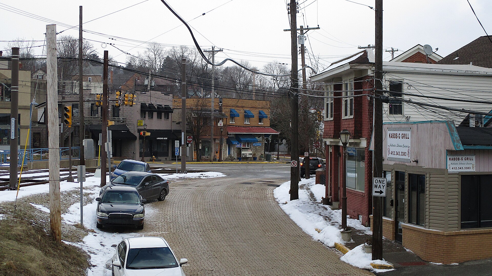 Willow Avenue at Castle Shannon Boulevard, Castle Shannon — Pennsylvania