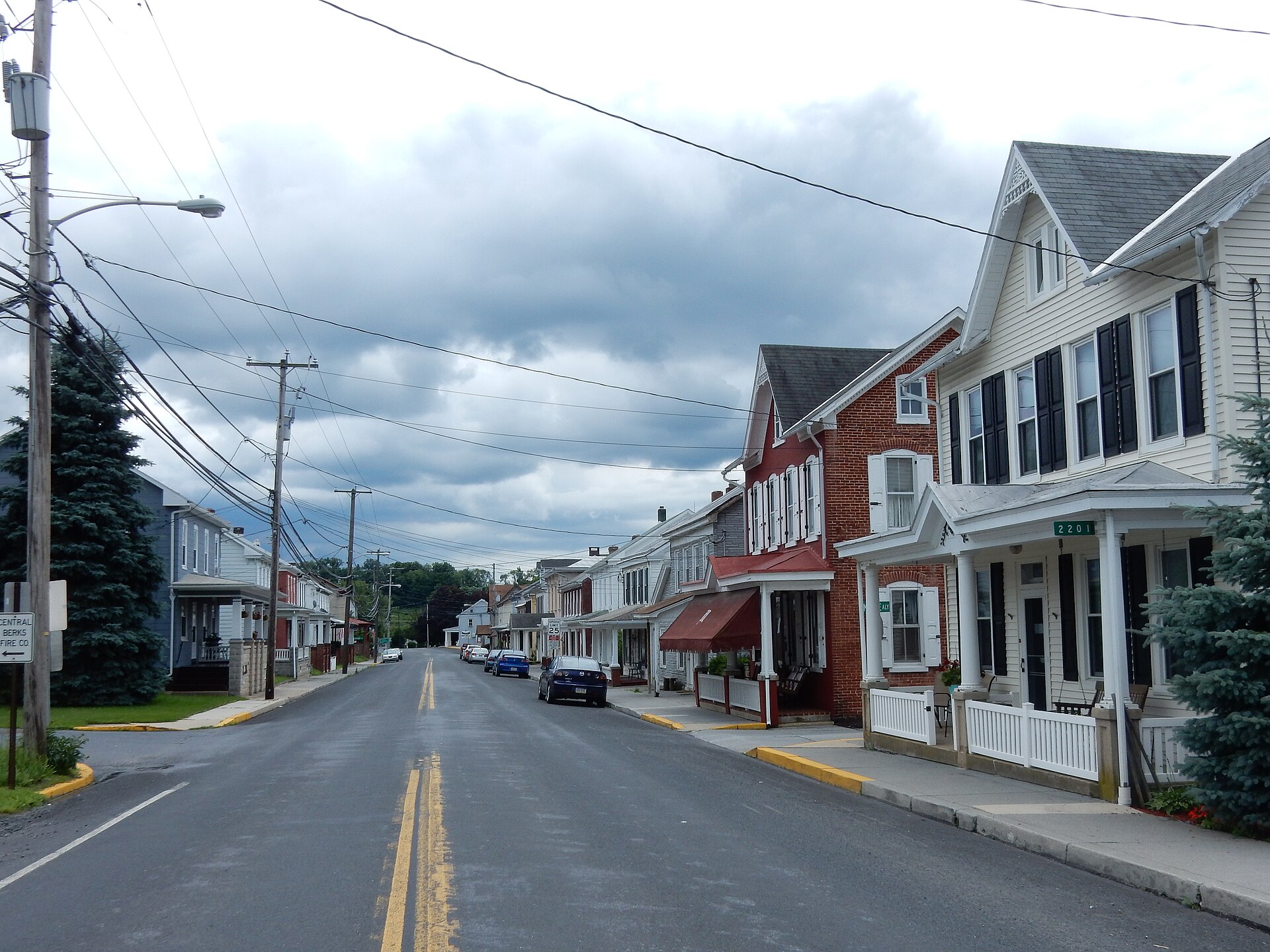 Main St., Centerport, Berks county, Pennsylvania.