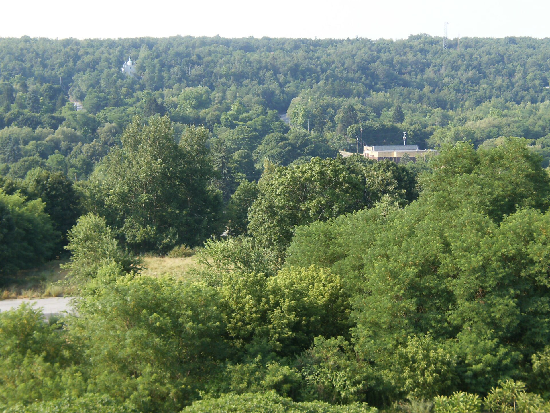Centralia as seen from the west end of South Street. — Pennsylvania