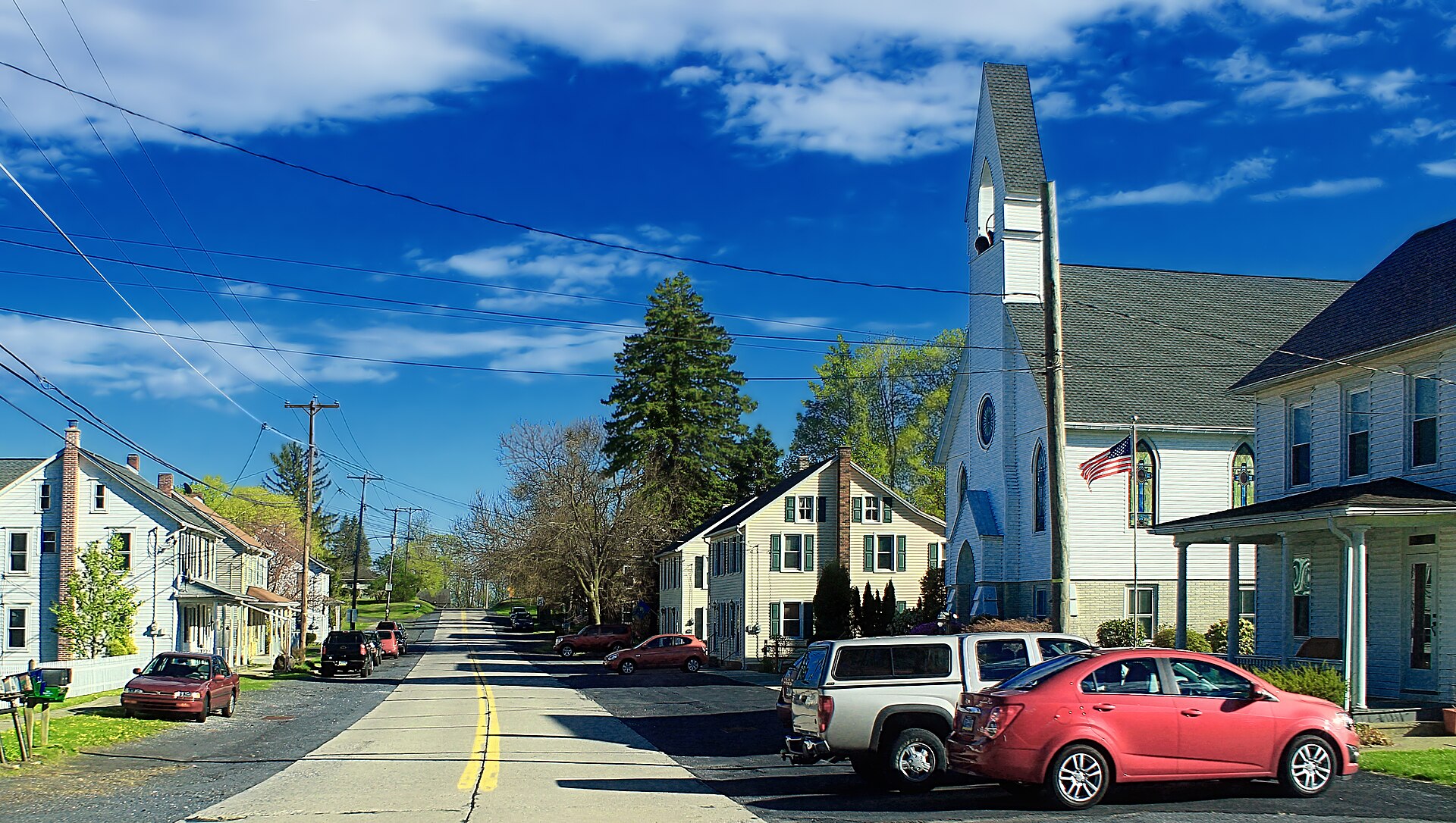 Main Street in Chapman, Pennsylvania