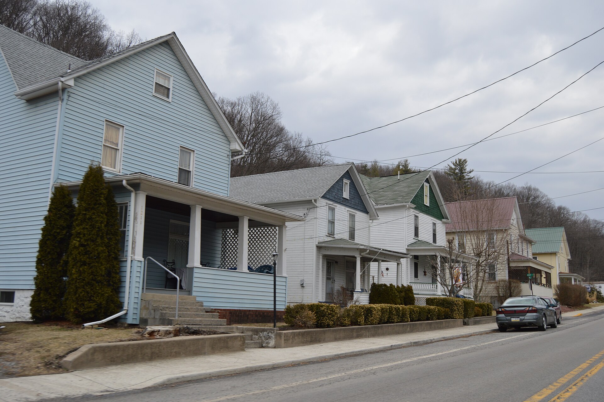 Main Street in Coaldale, Pennsylvania