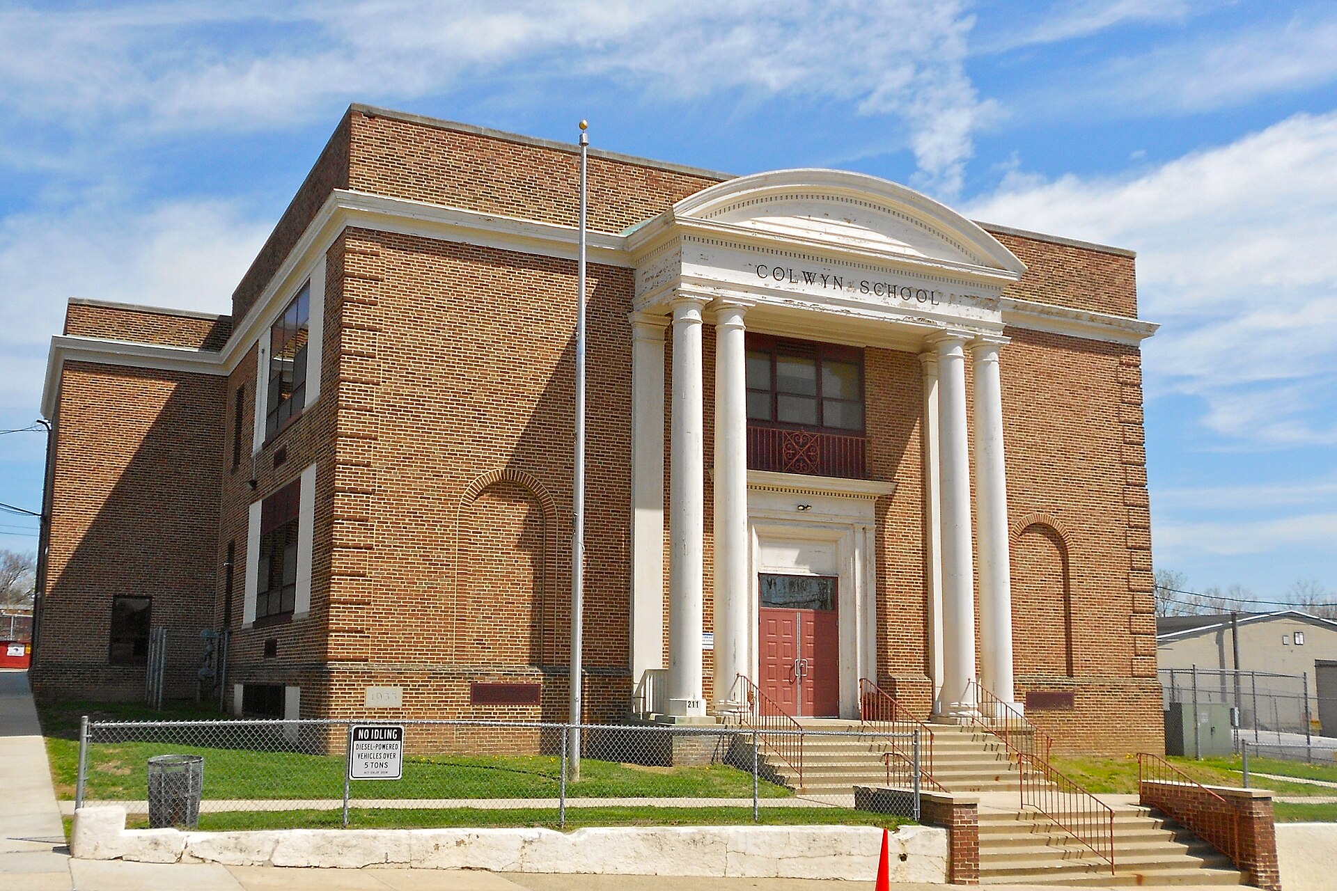 The Colwyn School (elementary) in Colwyn, Pennsylvania