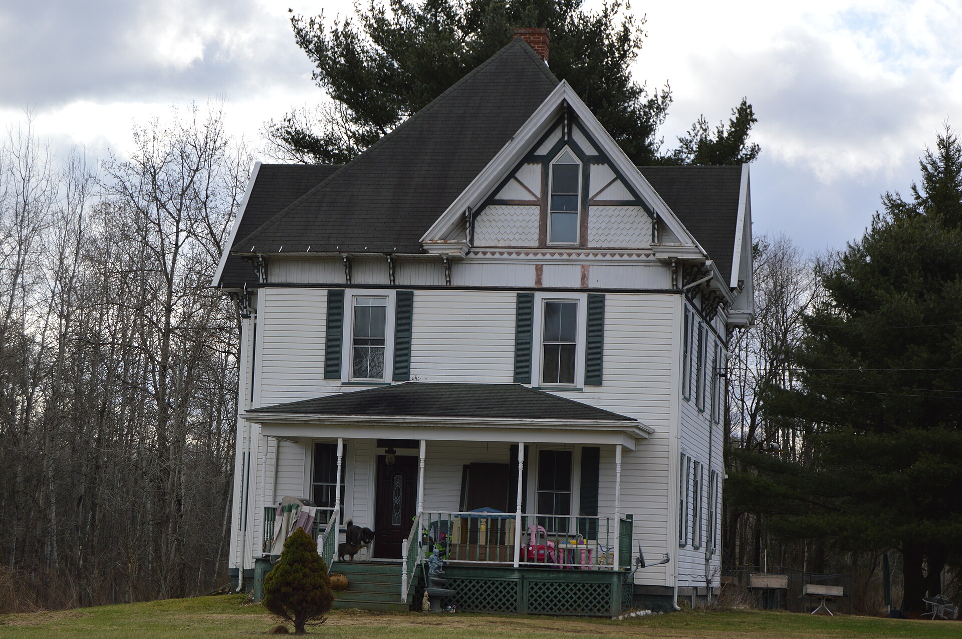 Front of the Redferd Segers House, located along U.S. — Crenshaw, Pennsylvania